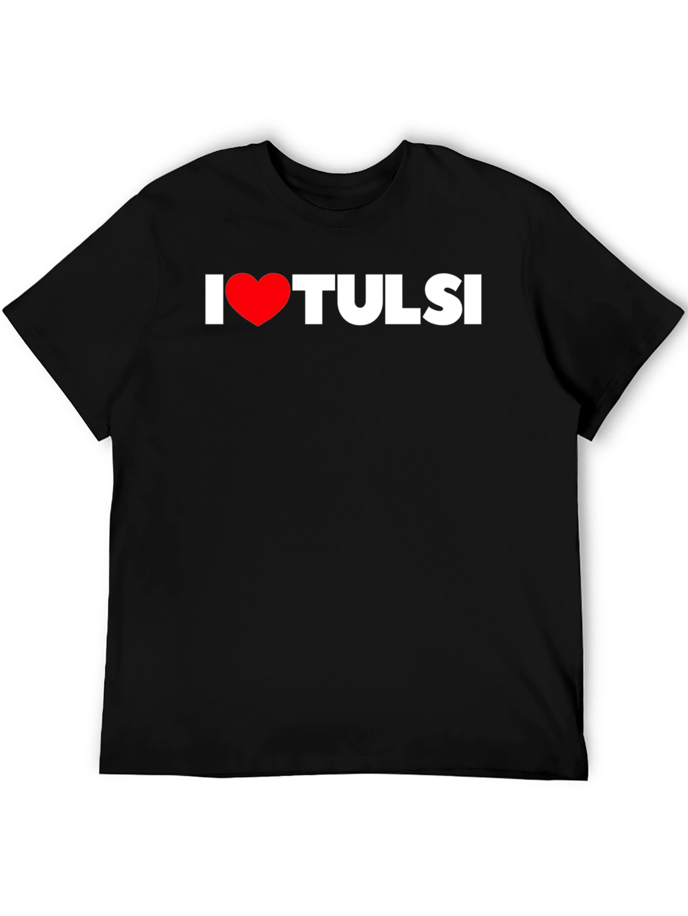 I Heart Tulsi T-Shirt - Classic Black Tee