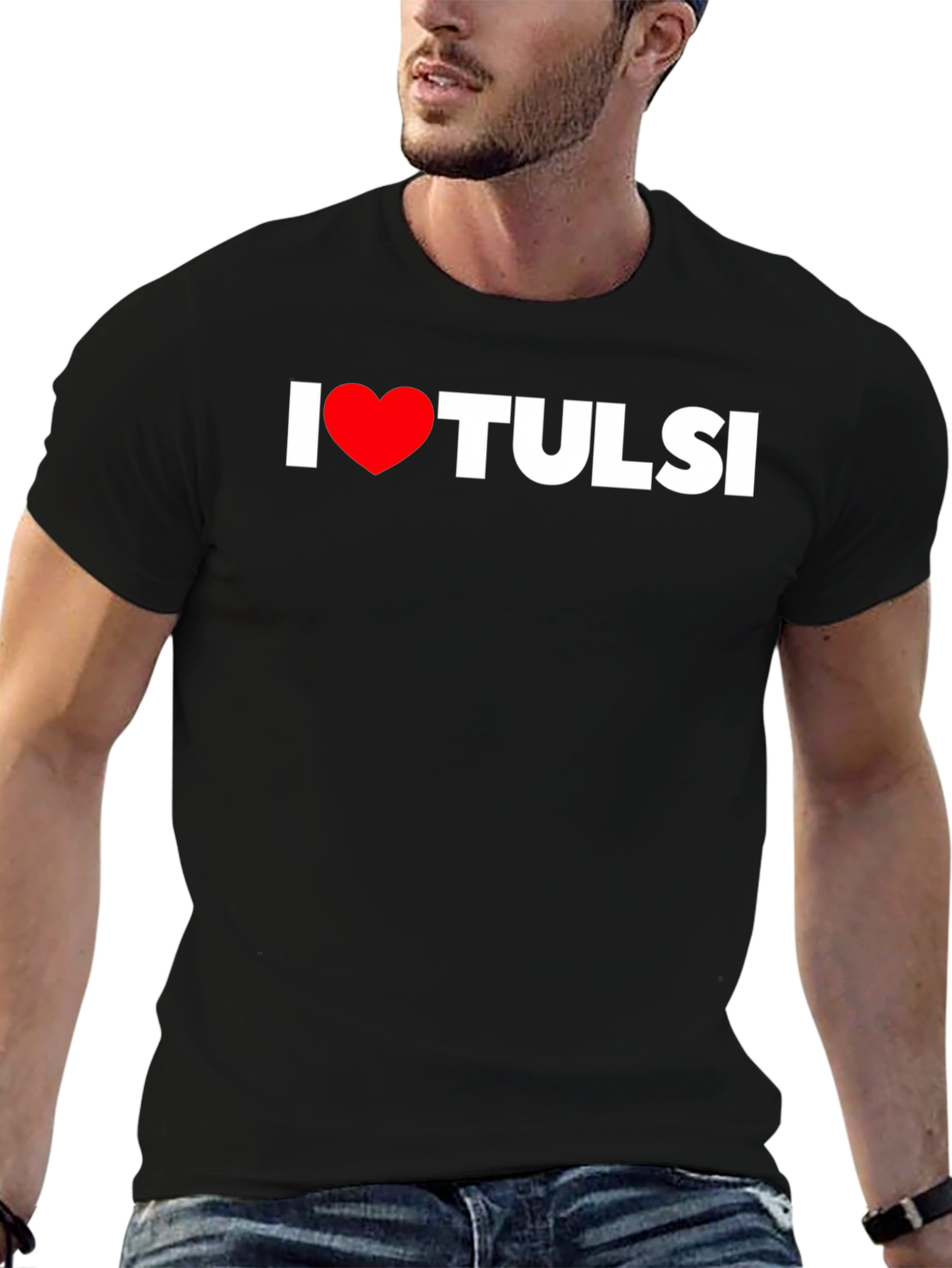 I Heart Tulsi T-Shirt - Classic Black Tee