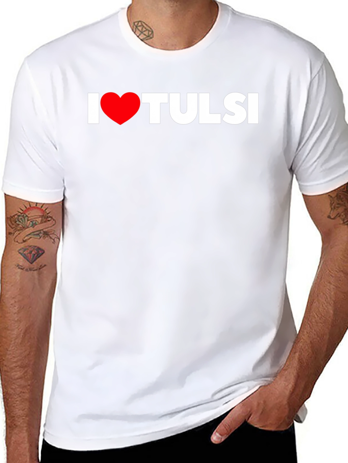 I Heart Tulsi T-Shirt - Classic Black Tee