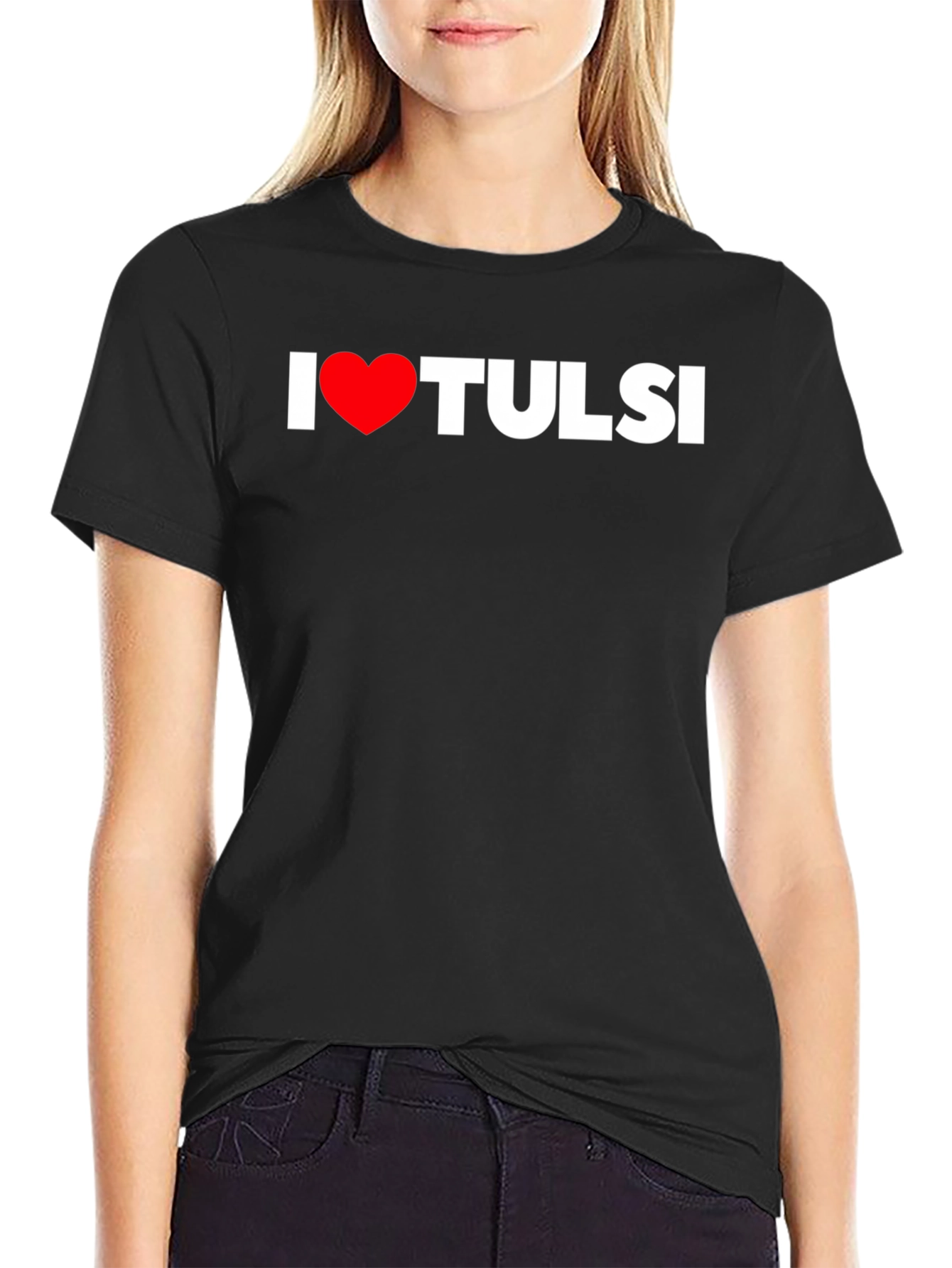 I Heart Tulsi T-Shirt - Classic Black Tee