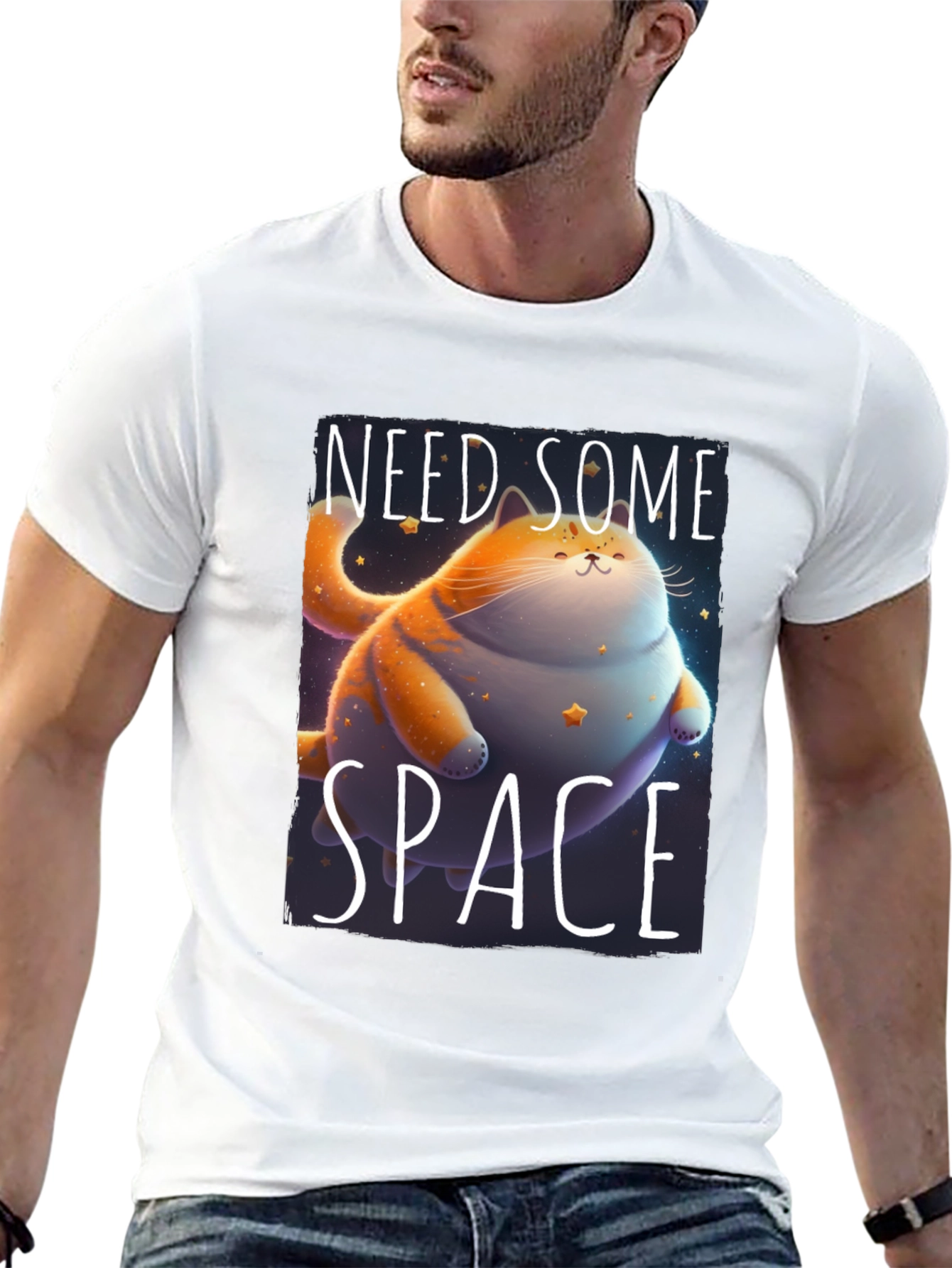 Need Some Space Cat T-Shirt