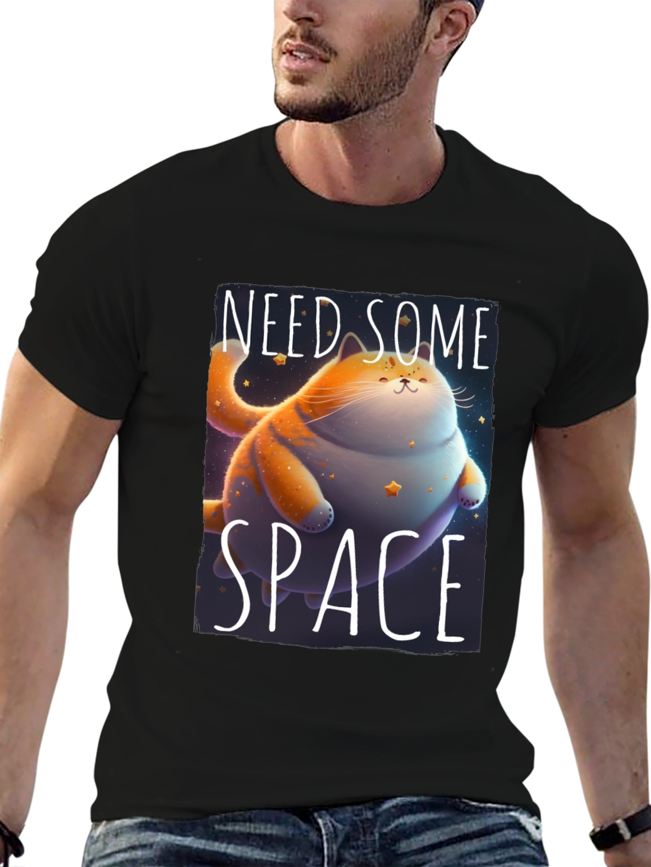 Need Some Space Cat T-Shirt