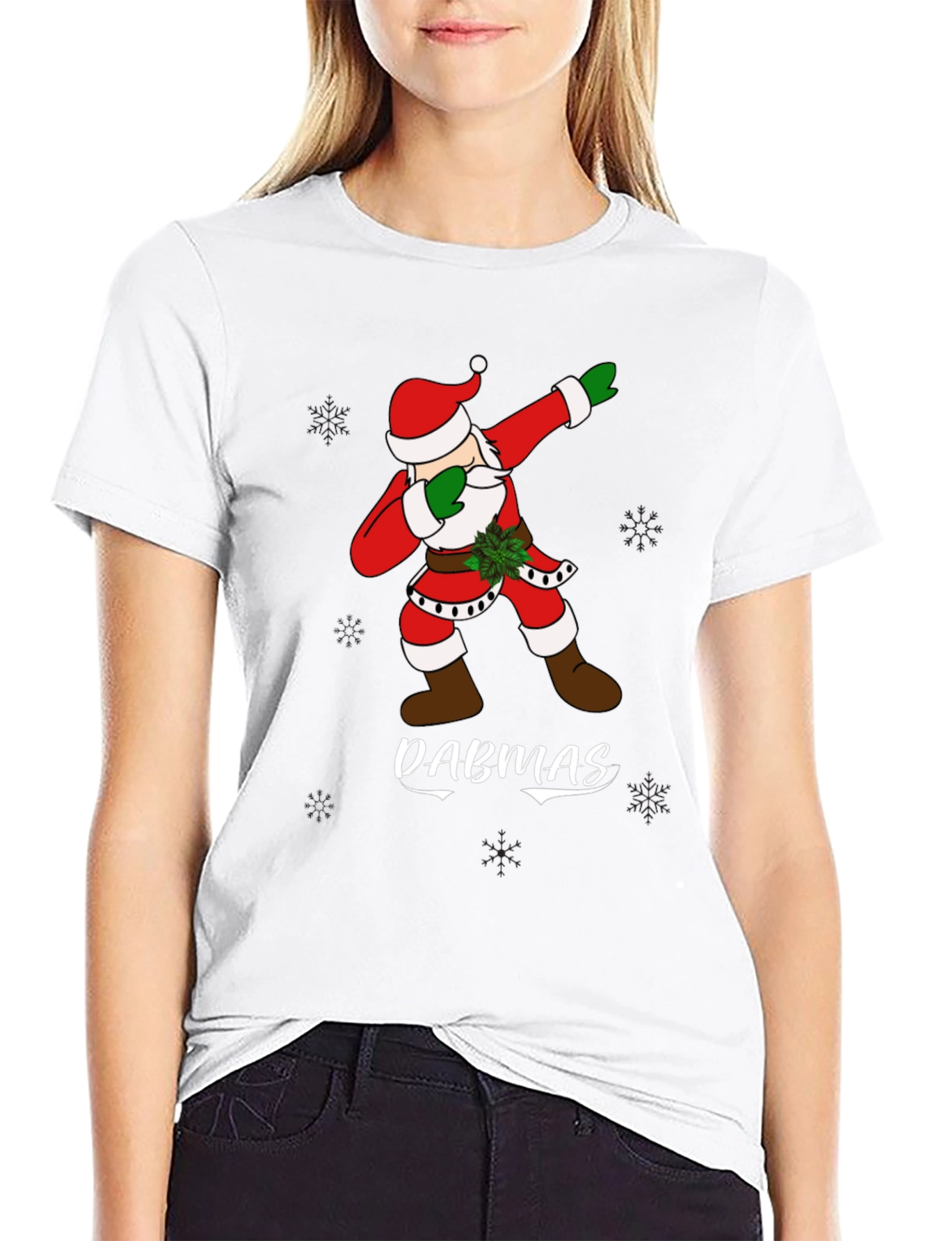 Dabmas Santa Dabbing Christmas Holiday T-Shirt
