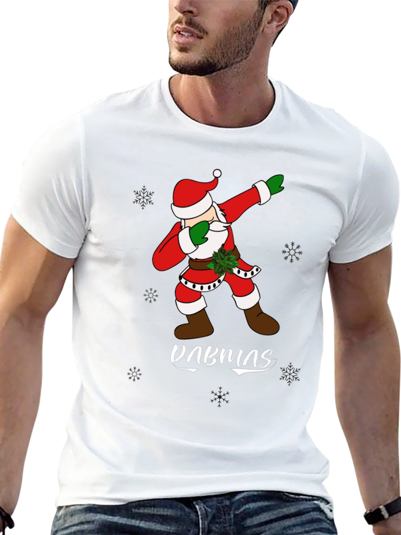 Dabmas Santa Dabbing Christmas Holiday T-Shirt
