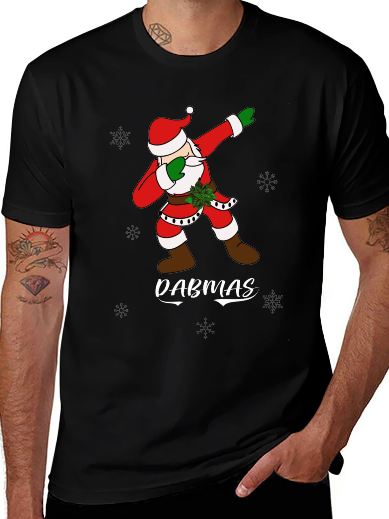 Dabmas Santa Dabbing Christmas Holiday T-Shirt