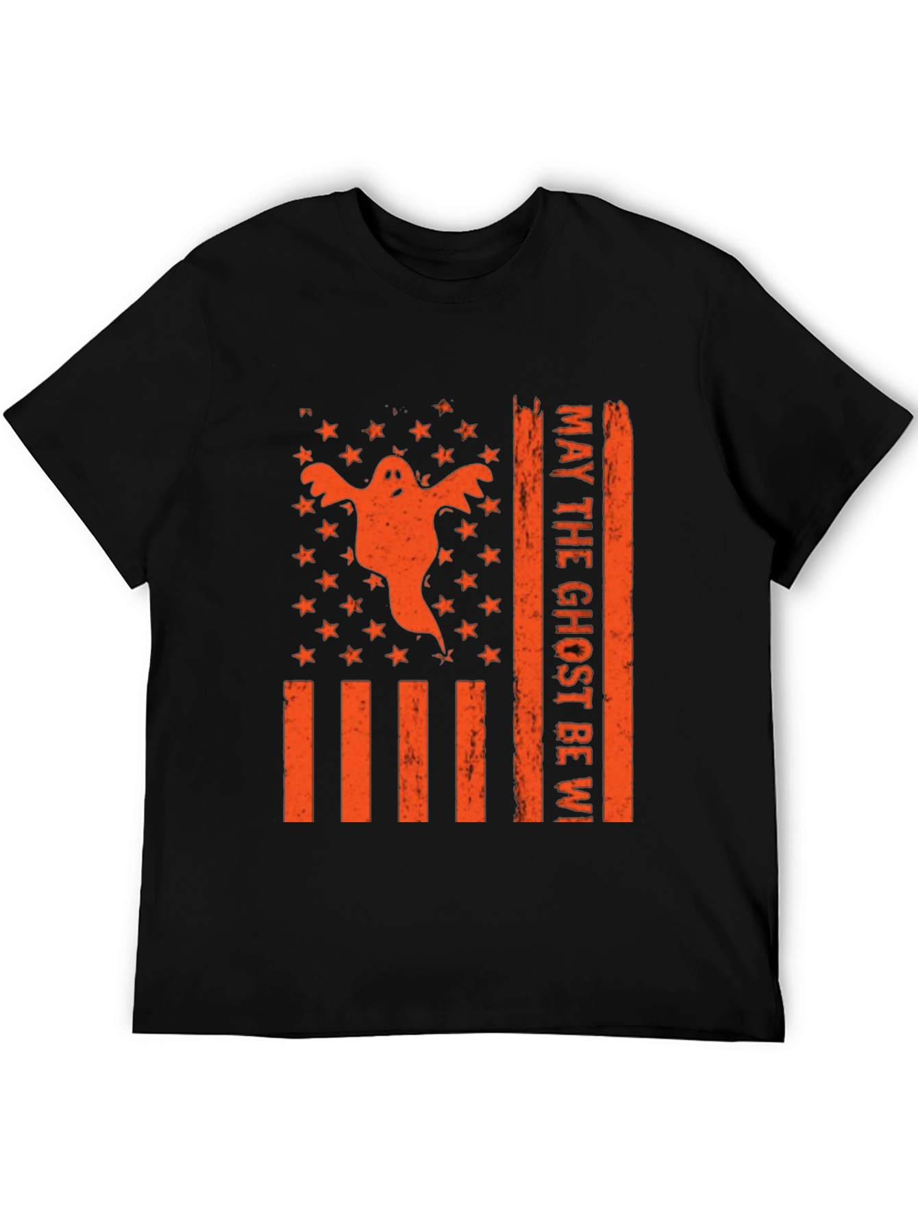 Halloween Ghost Flag T-Shirt