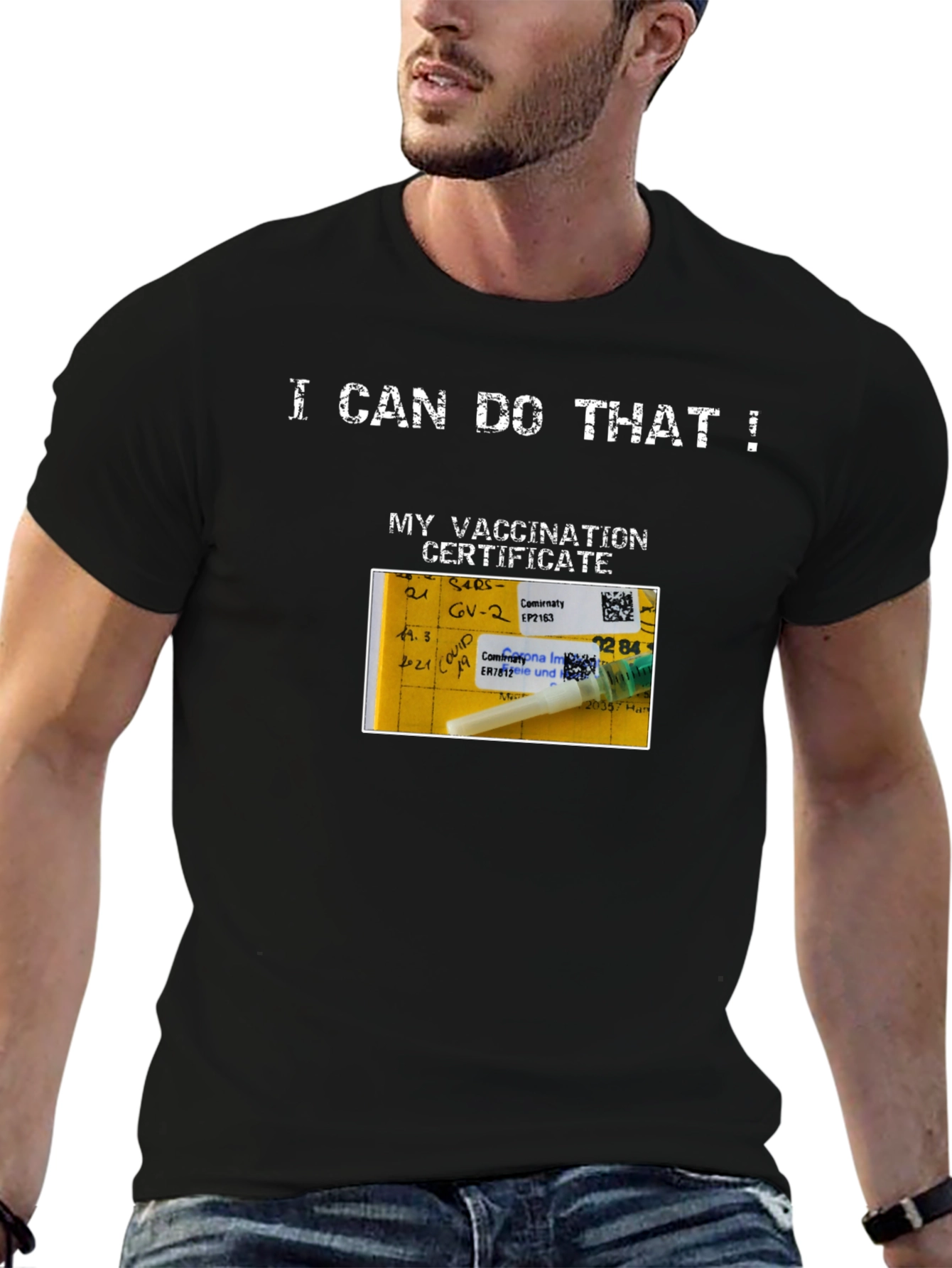 I Can Do That! Vaccination Certificate T-Shirt