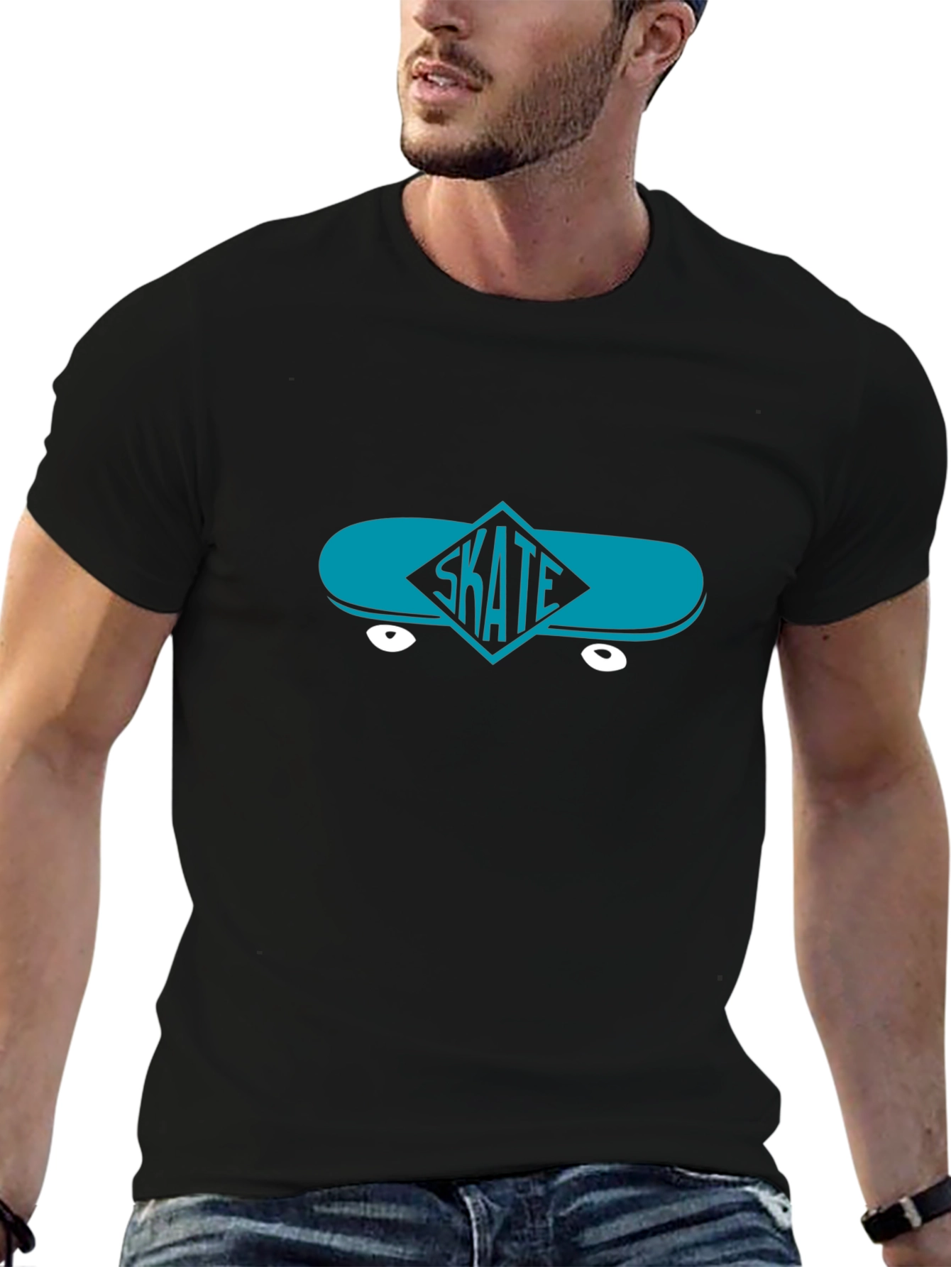 Cool Skateboard Graphic Tee