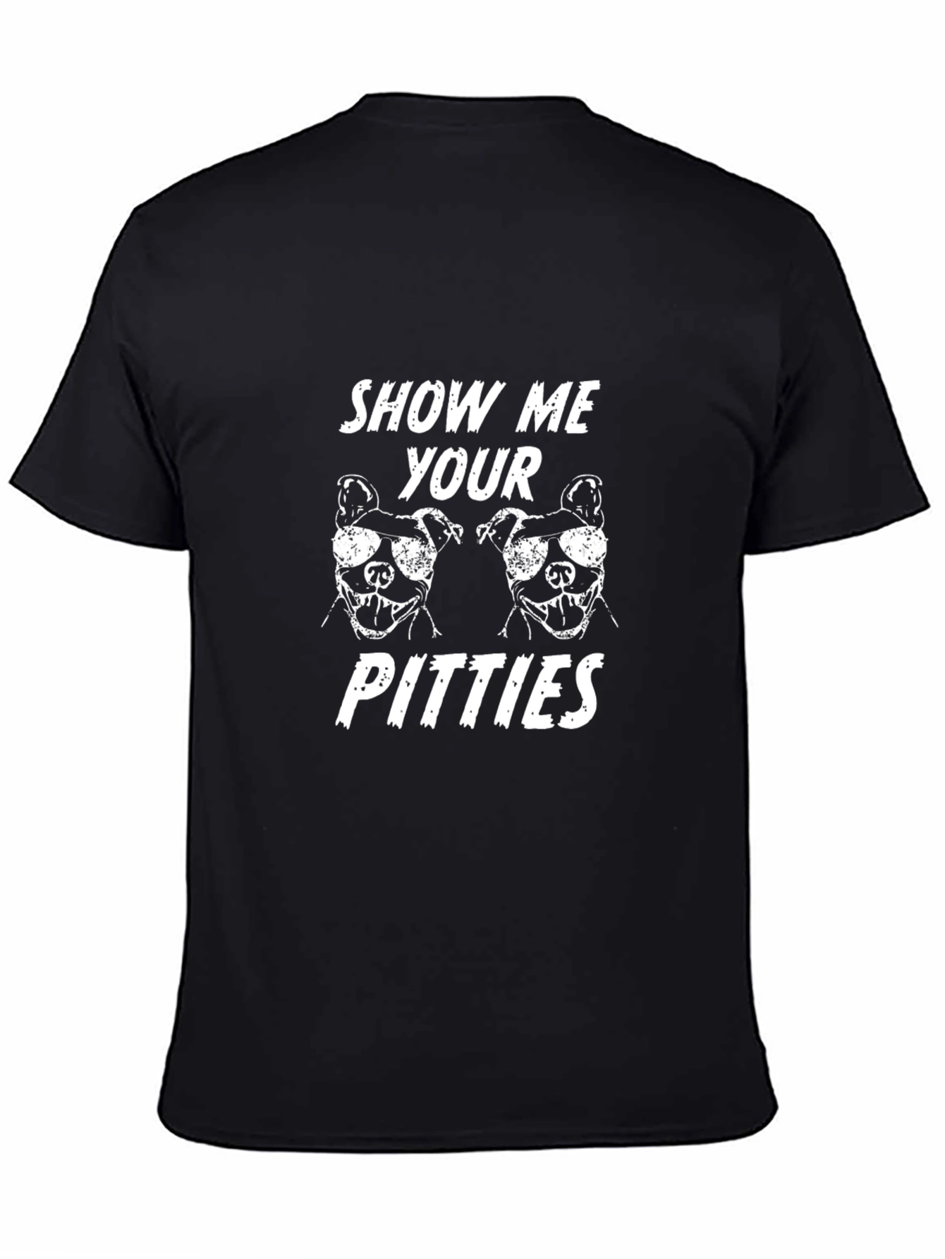 Show Me Your Pitties Graphic Tee - Black