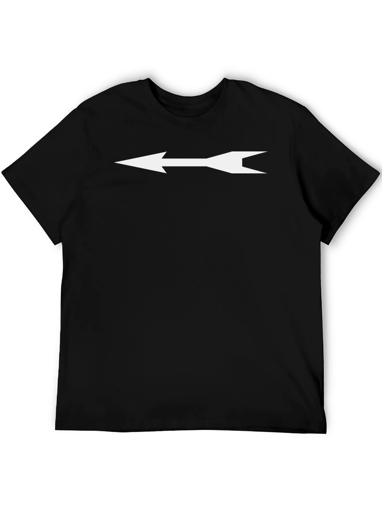 Arrow Graphic Black T-Shirt