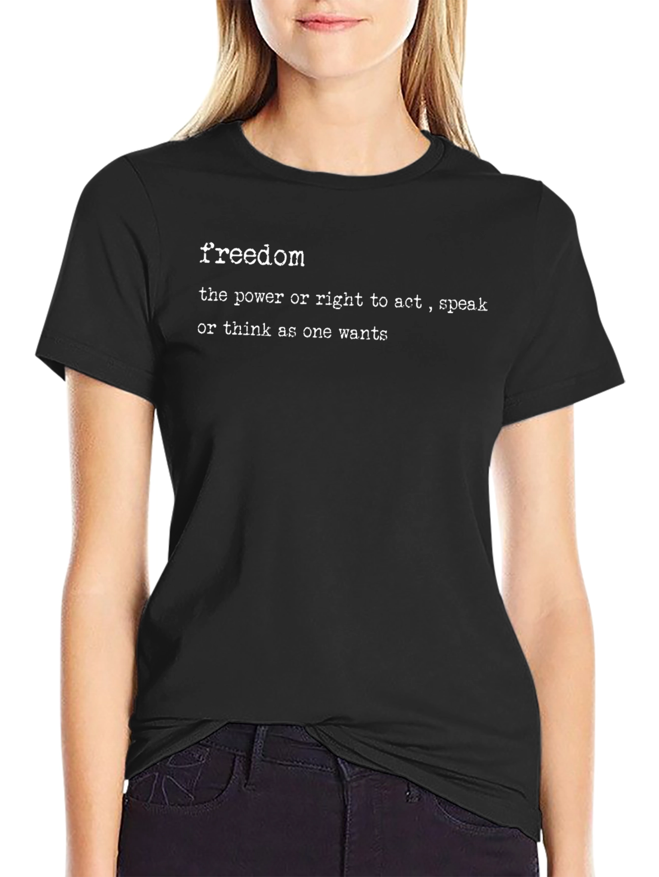 Freedom Definition Graphic T-Shirt