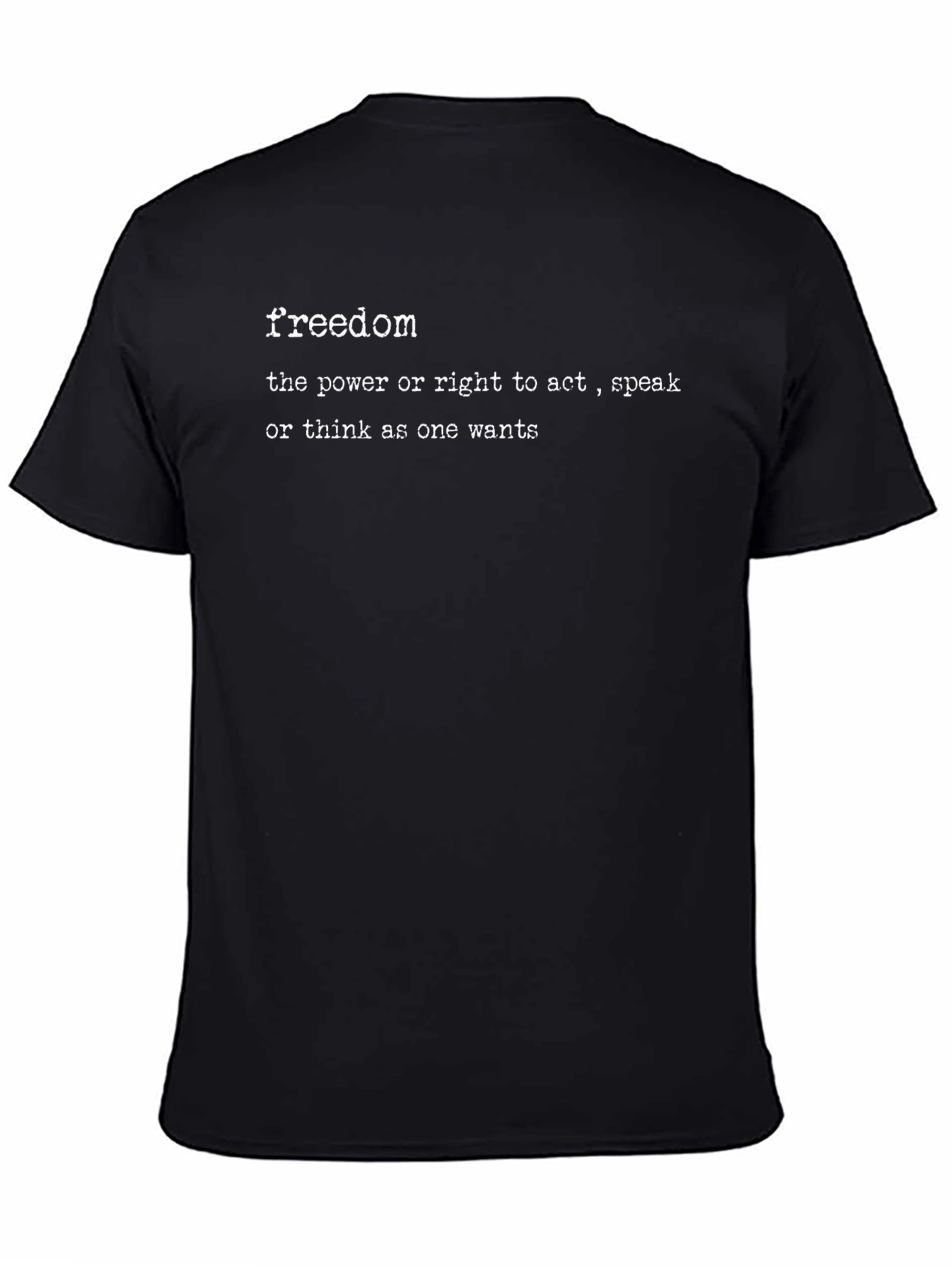 Freedom Definition Graphic T-Shirt