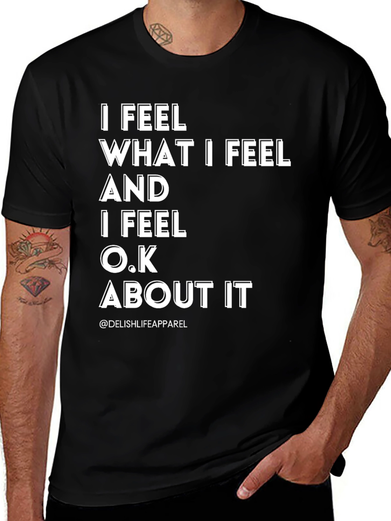 I Feel What I Feel Graphic Tee