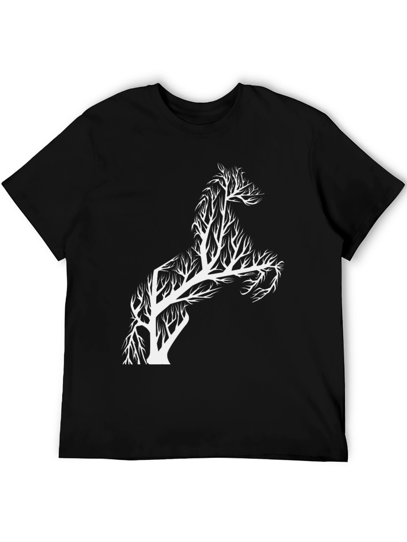 Horse Tree T-Shirt - Unique Graphic Tee