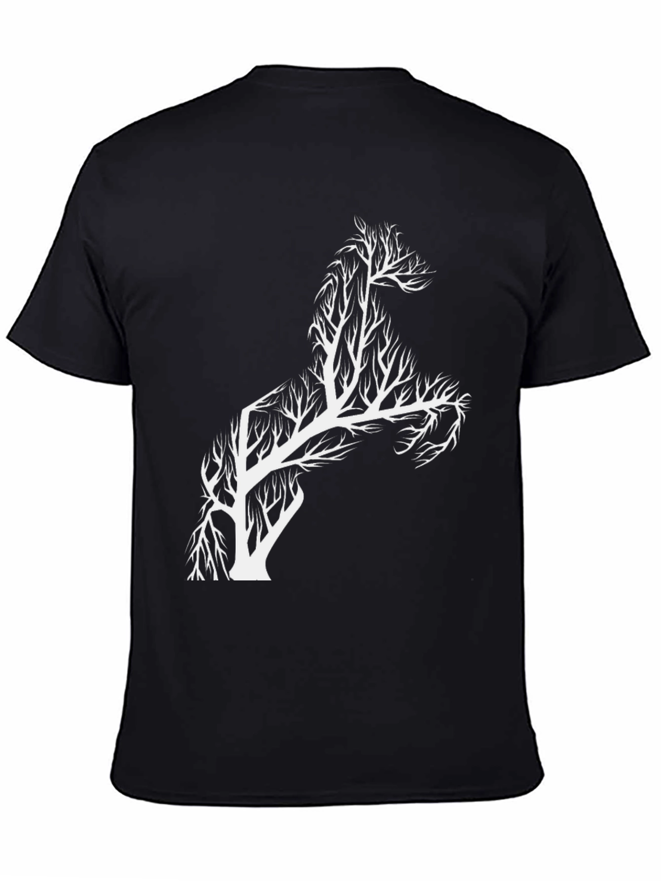 Horse Tree T-Shirt - Unique Graphic Tee