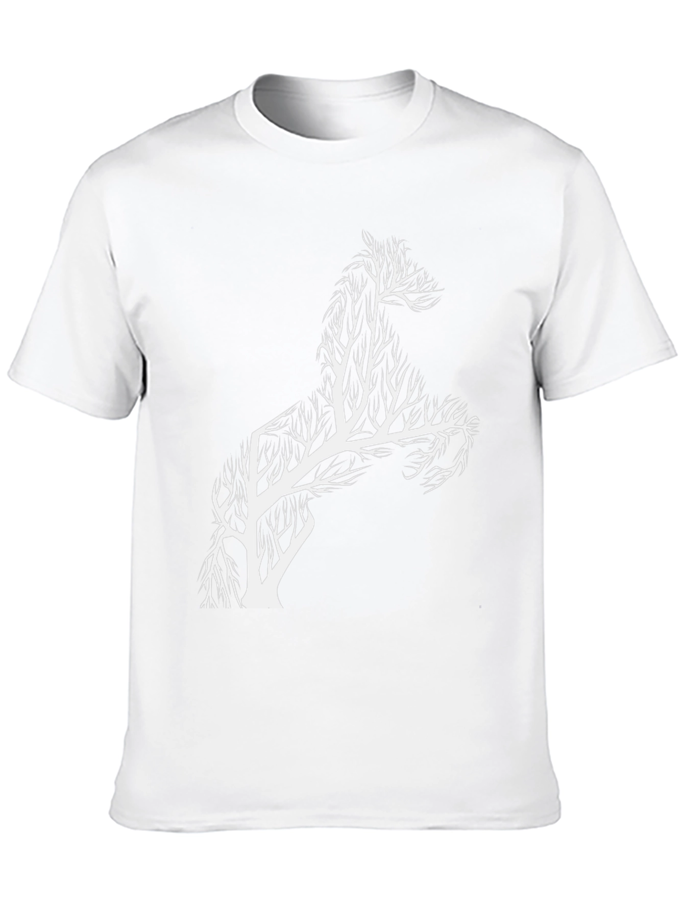 Horse Tree T-Shirt - Unique Graphic Tee