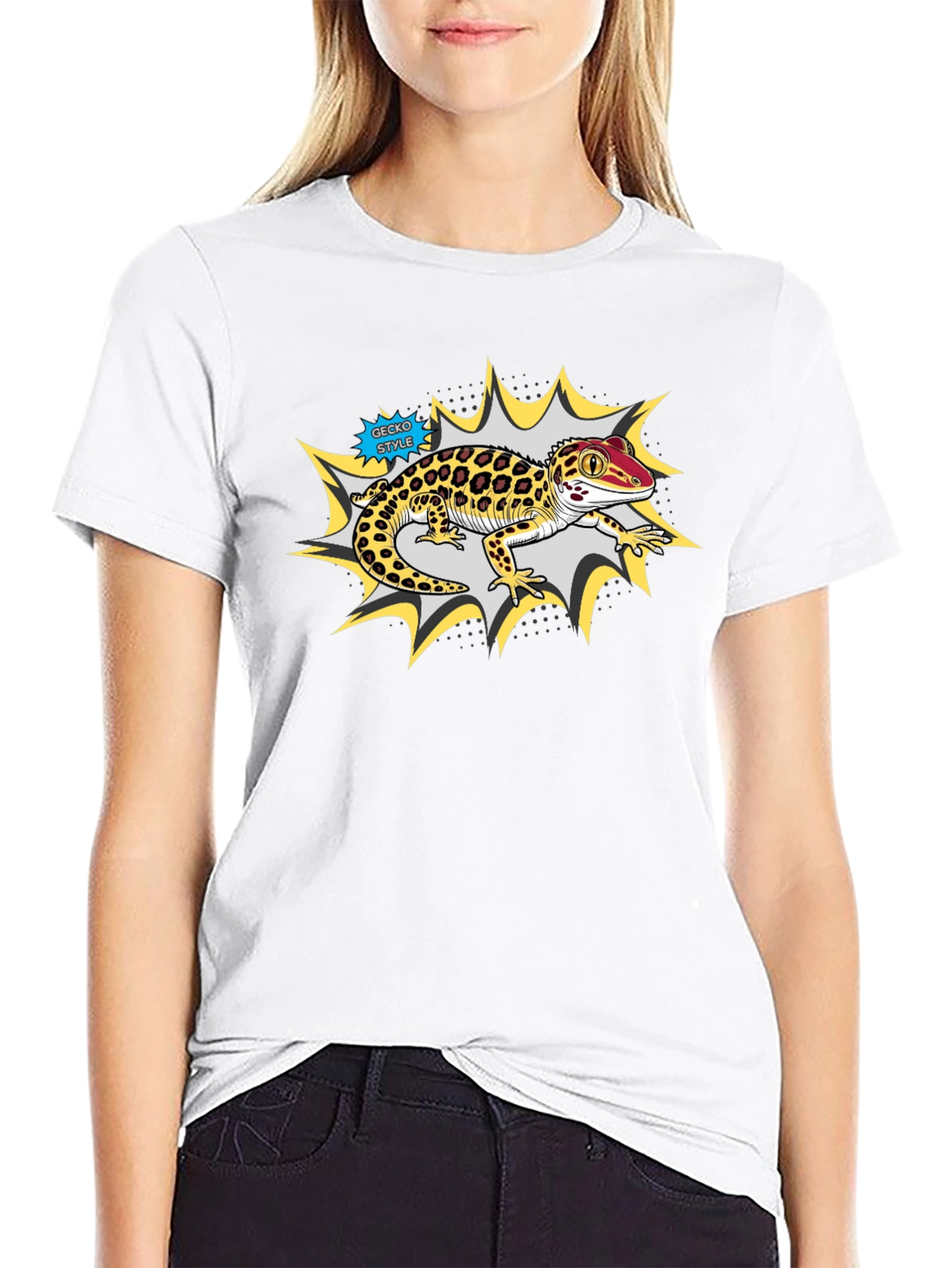 Gecko Style Graphic T-Shirt