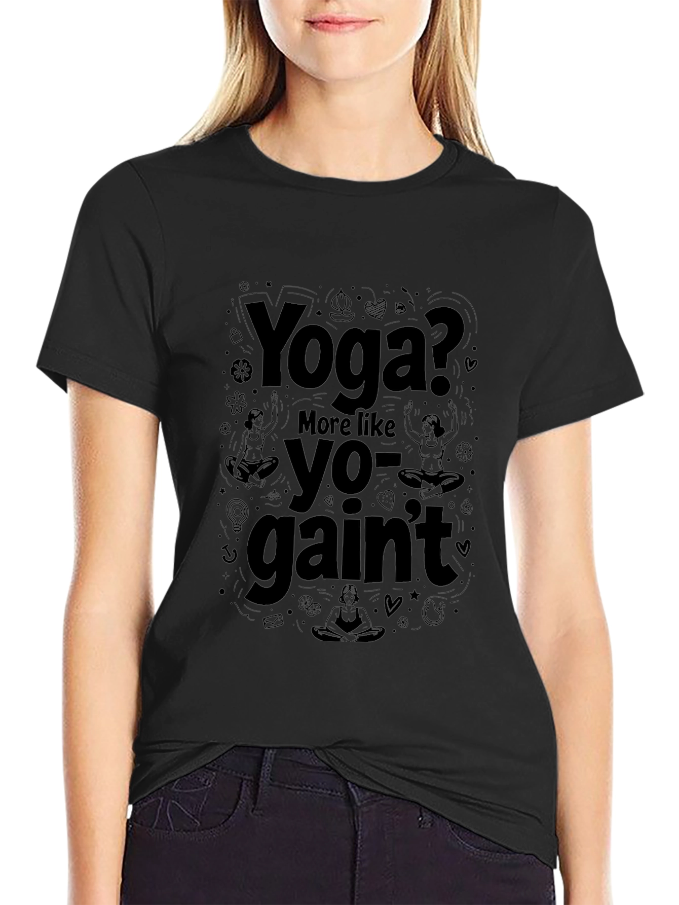 Yoga? More Like Yo-gaint Funny T-Shirt