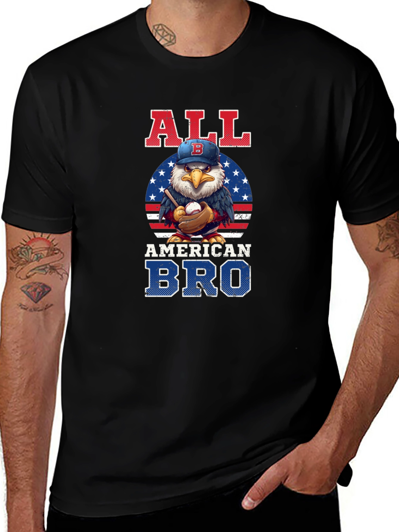 All American Eagle Bro T-Shirt