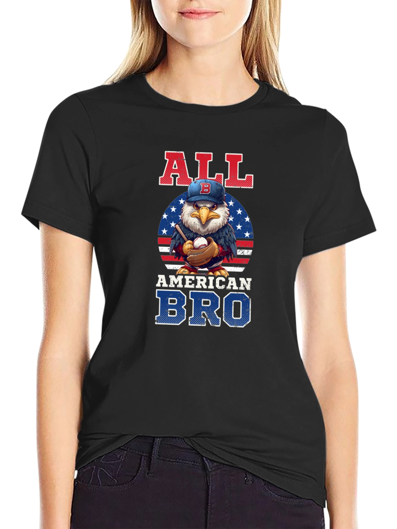 All American Eagle Bro T-Shirt