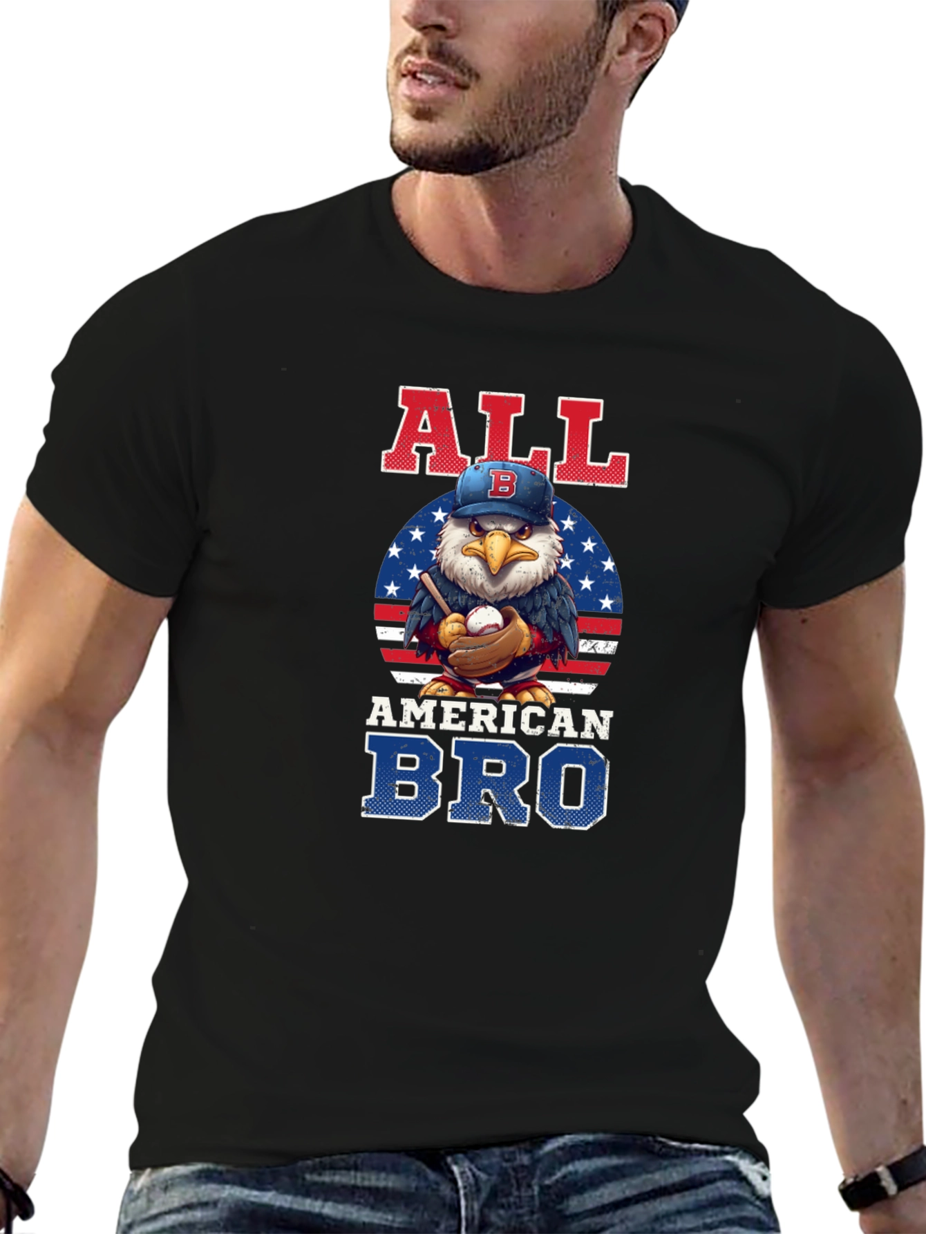 All American Eagle Bro T-Shirt