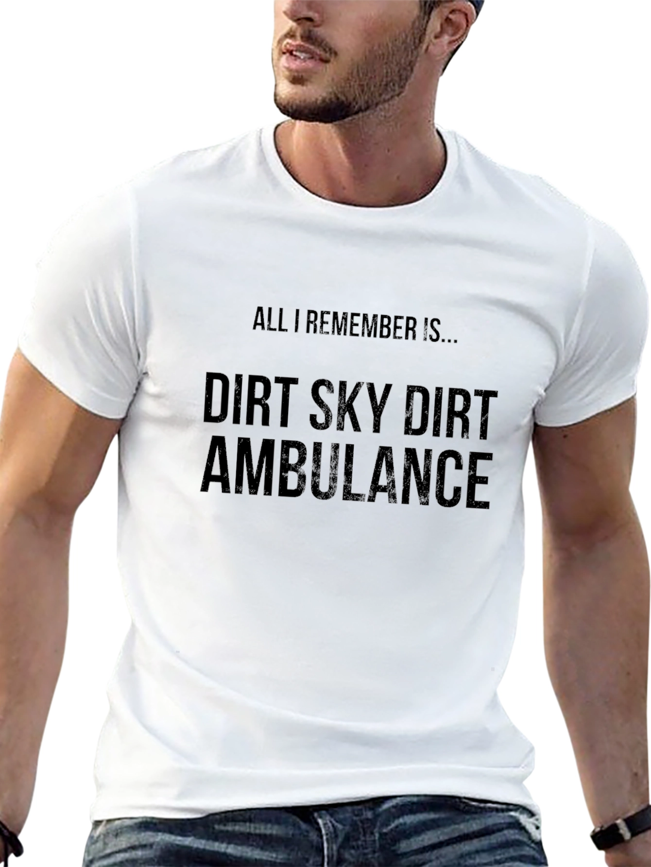 Dirt Sky Ambulance Graphic Tee - Black
