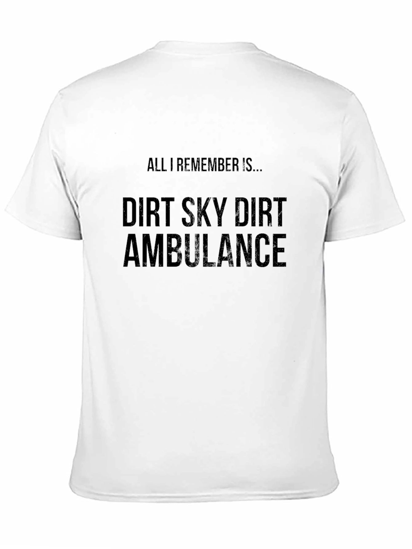 Dirt Sky Ambulance Graphic Tee - Black
