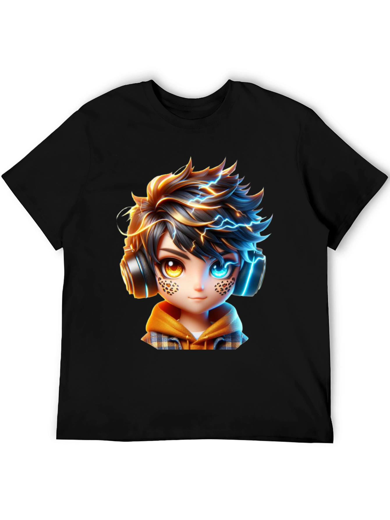 Anime Boy Lightning T-Shirt