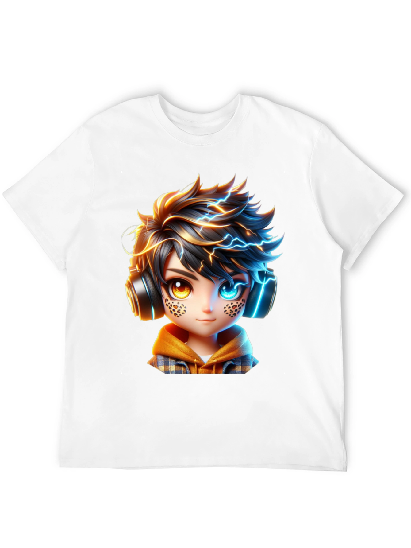 Anime Boy Lightning T-Shirt