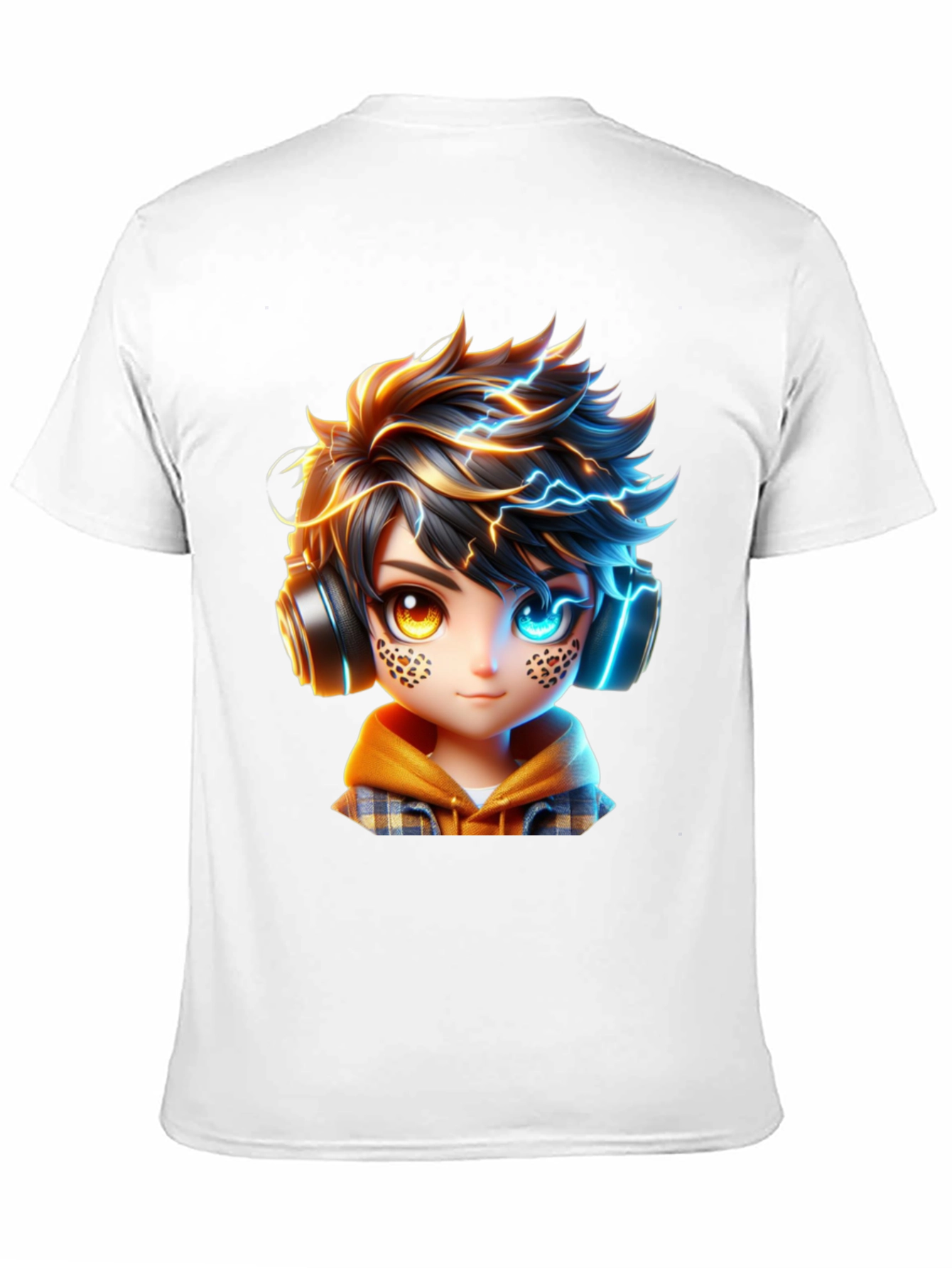 Anime Boy Lightning T-Shirt
