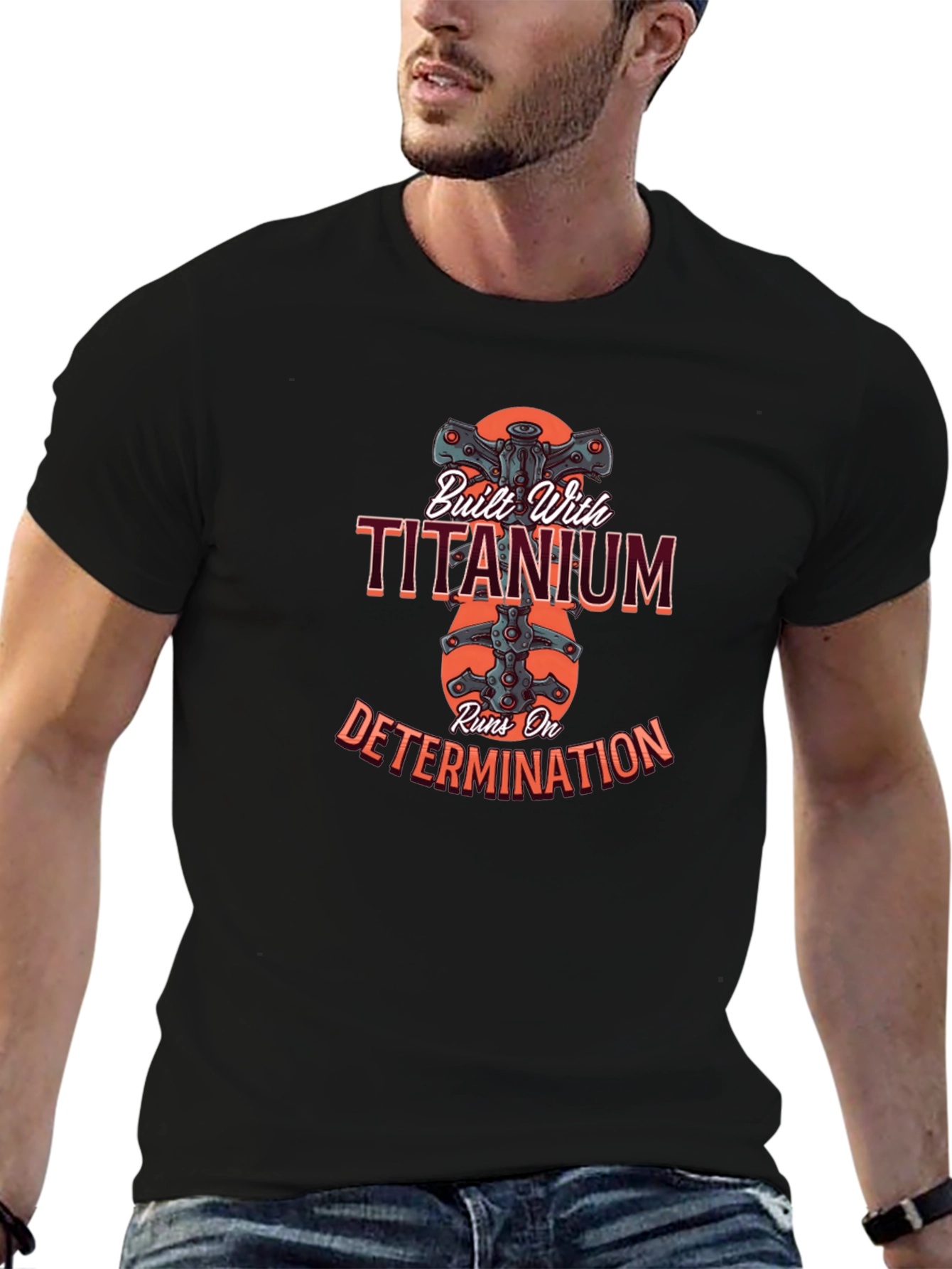 Titanium Determination Graphic T-Shirt