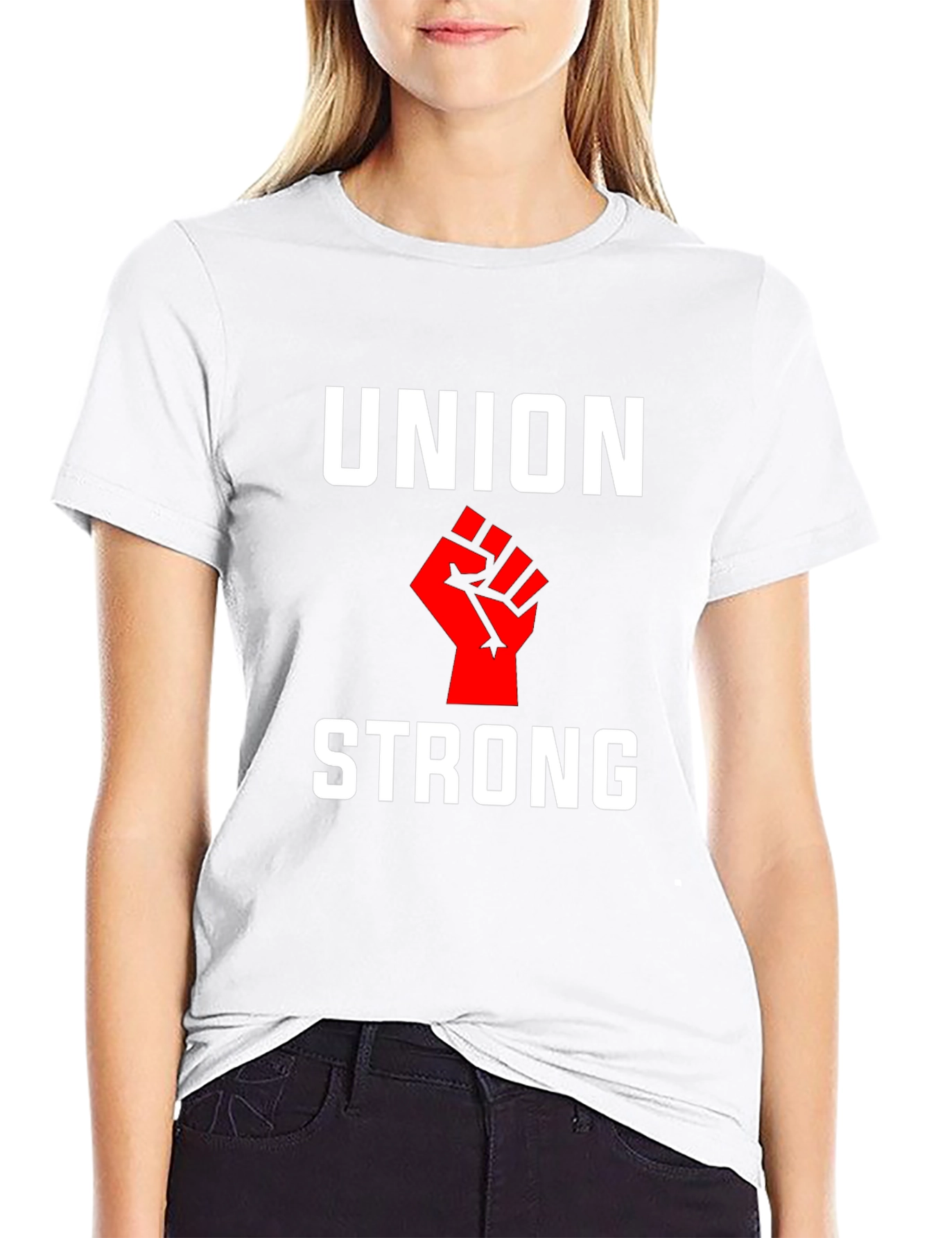 Union Strong Graphic Tee - Black