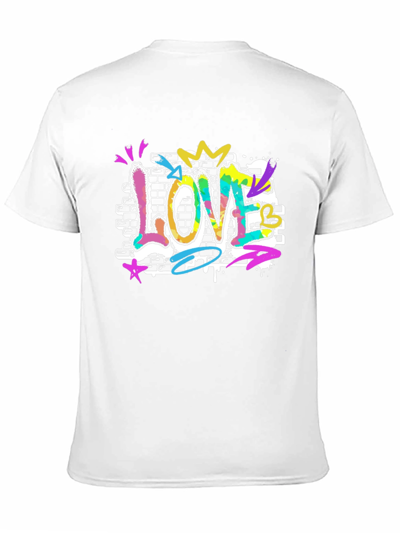 LOVE Graffiti Tee - Urban Style T-Shirt