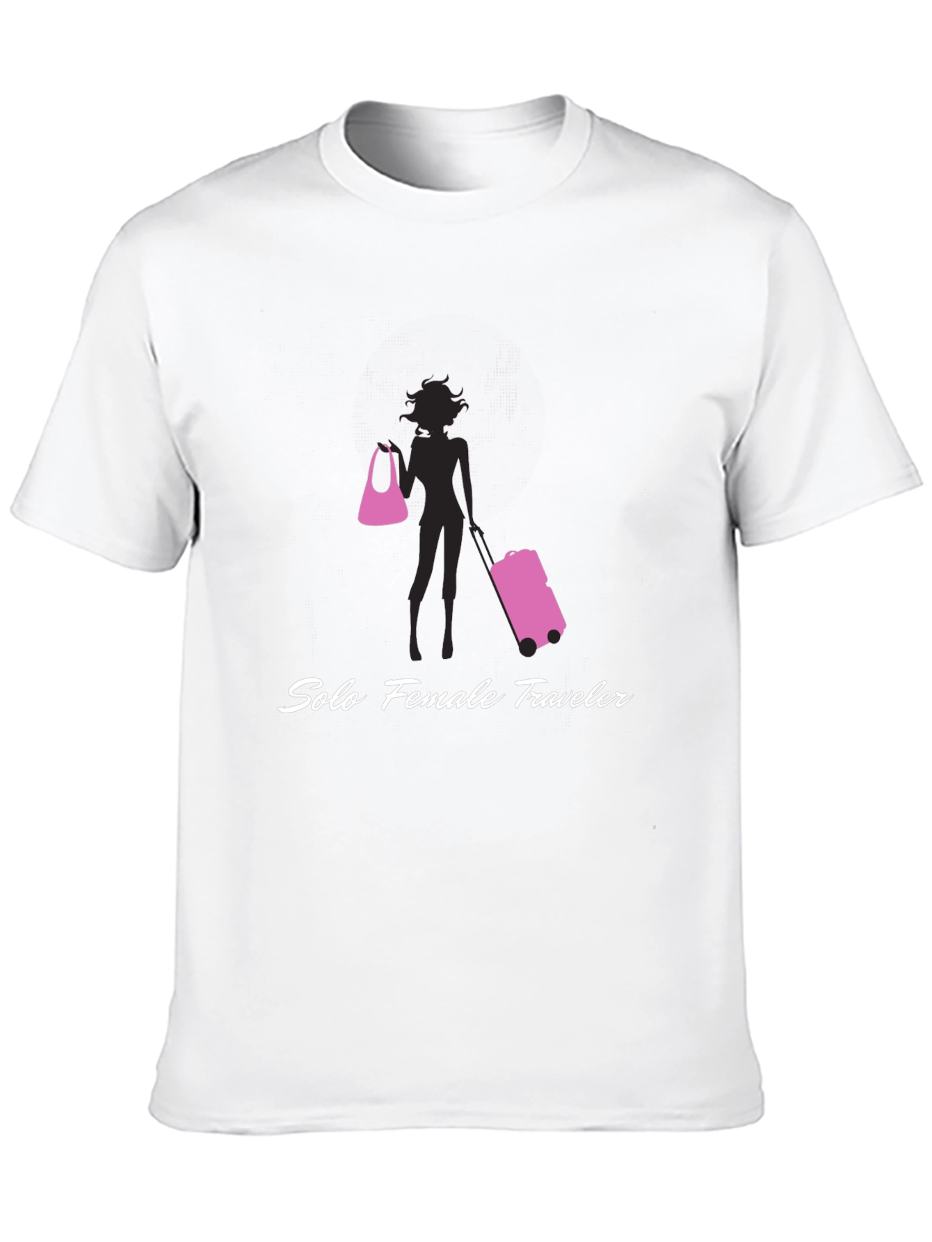 Solo Female Traveler Graphic T-Shirt