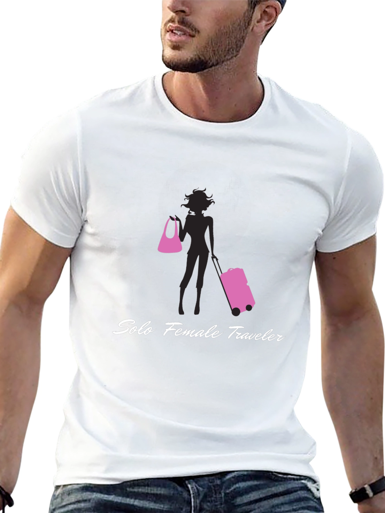 Solo Female Traveler Graphic T-Shirt