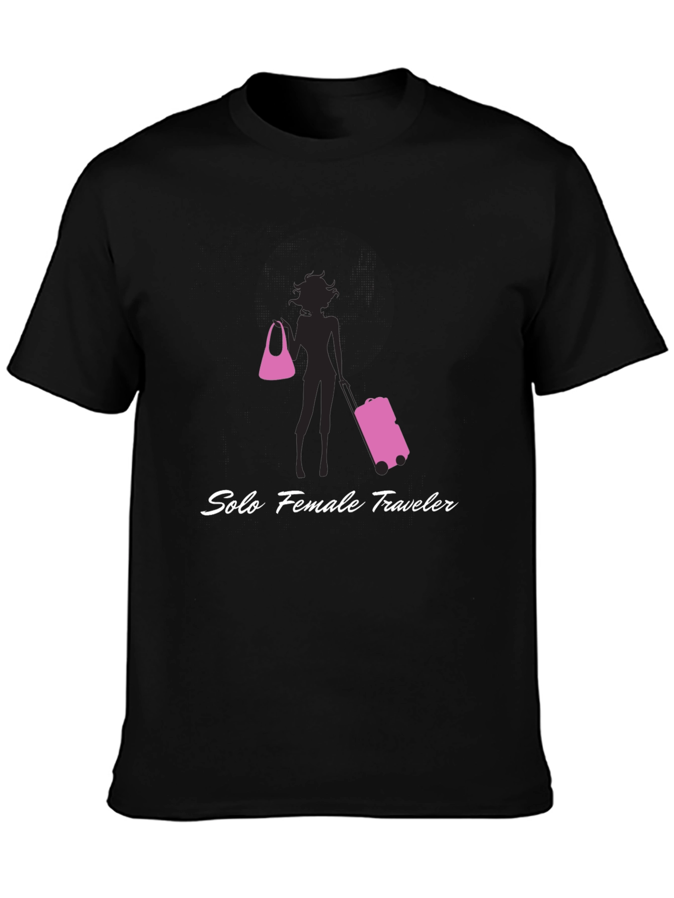 Solo Female Traveler Graphic T-Shirt