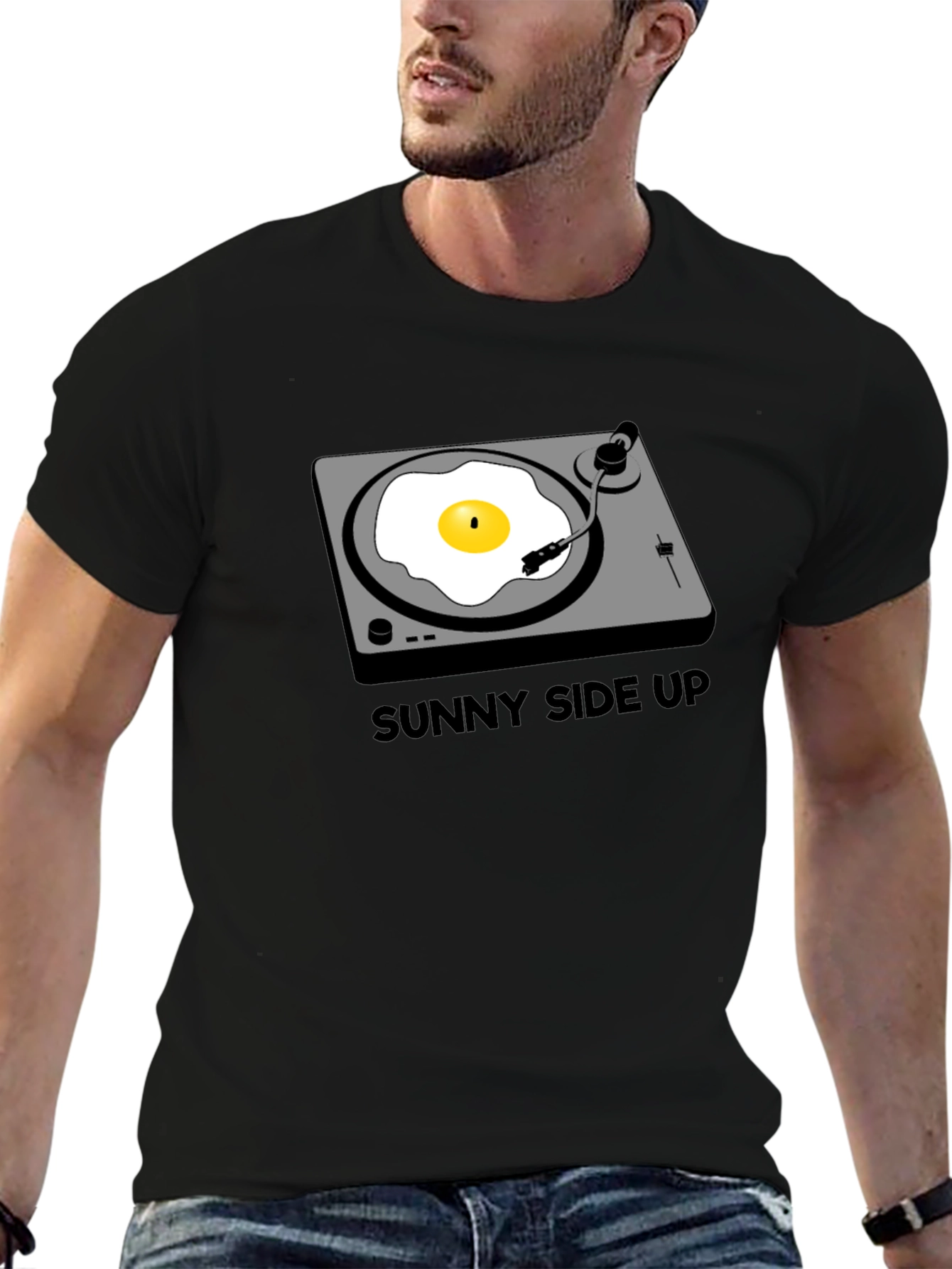 Sunny Side Up Turntable T-Shirt