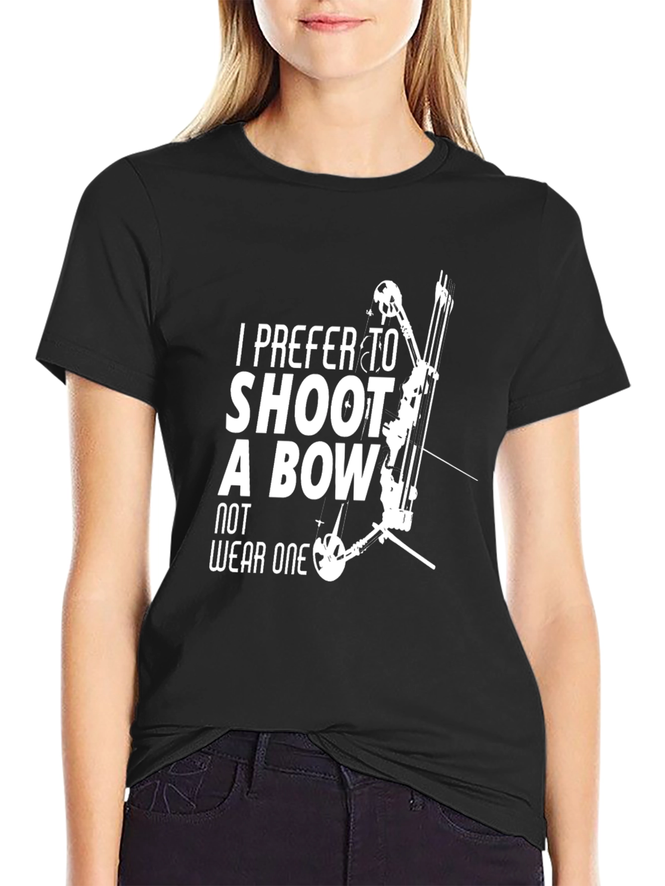 Archery T-Shirt: I Prefer to Shoot a Bow