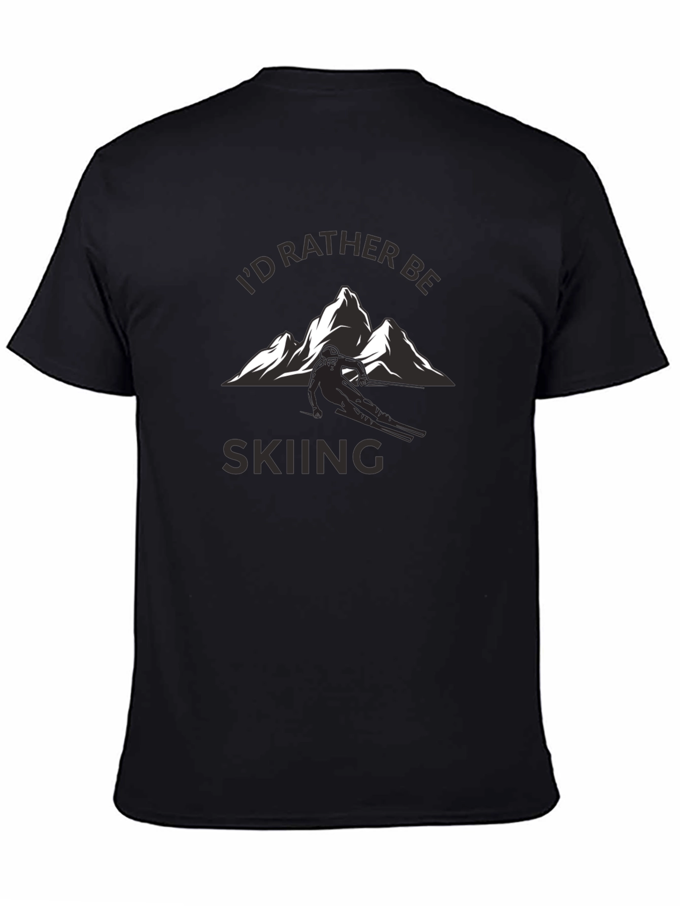 Id Rather Be Skiing T-Shirt