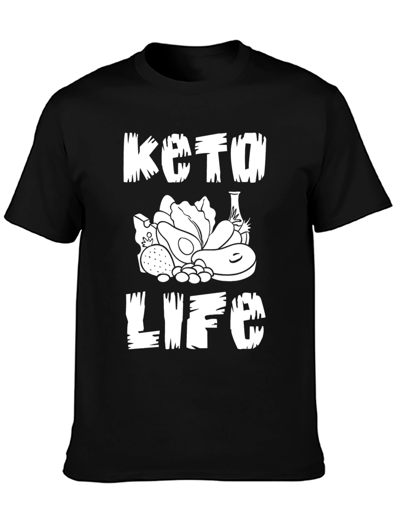 Keto Life Graphic Tee - Black