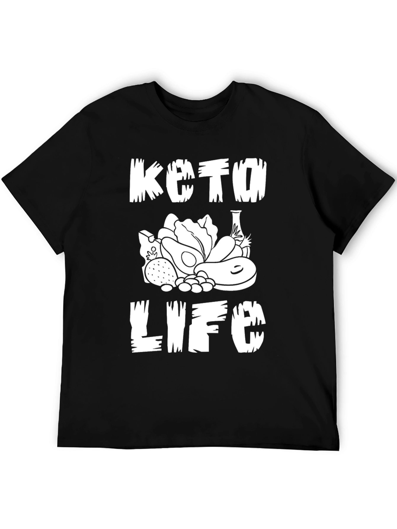 Keto Life Graphic Tee - Black