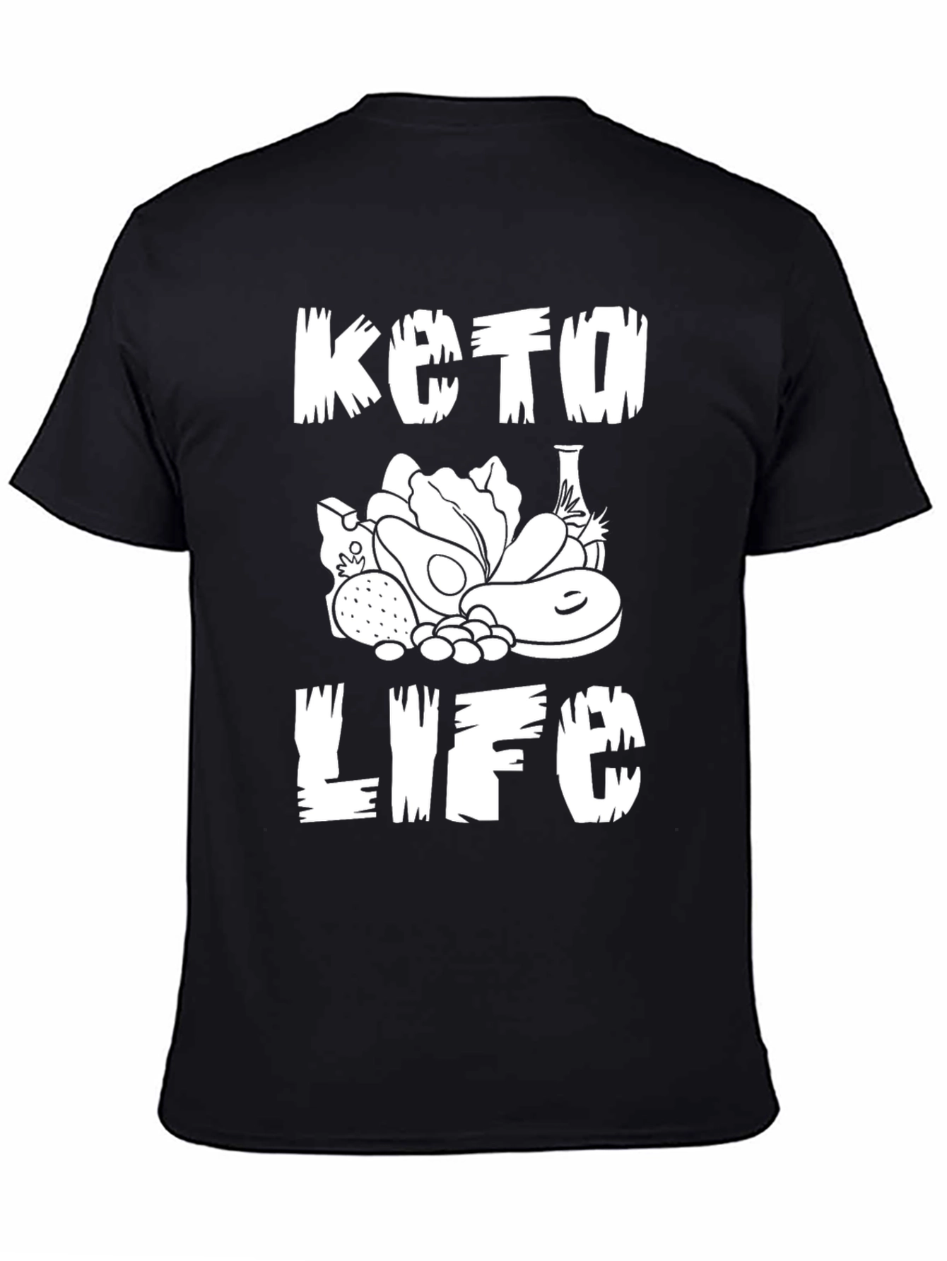 Keto Life Graphic Tee - Black