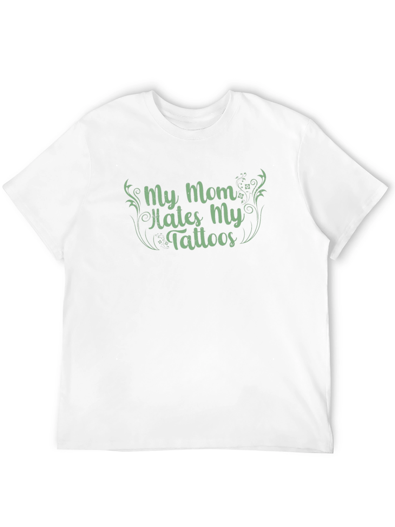 My Mom Hates My Tattoos Graphic Tee - Black