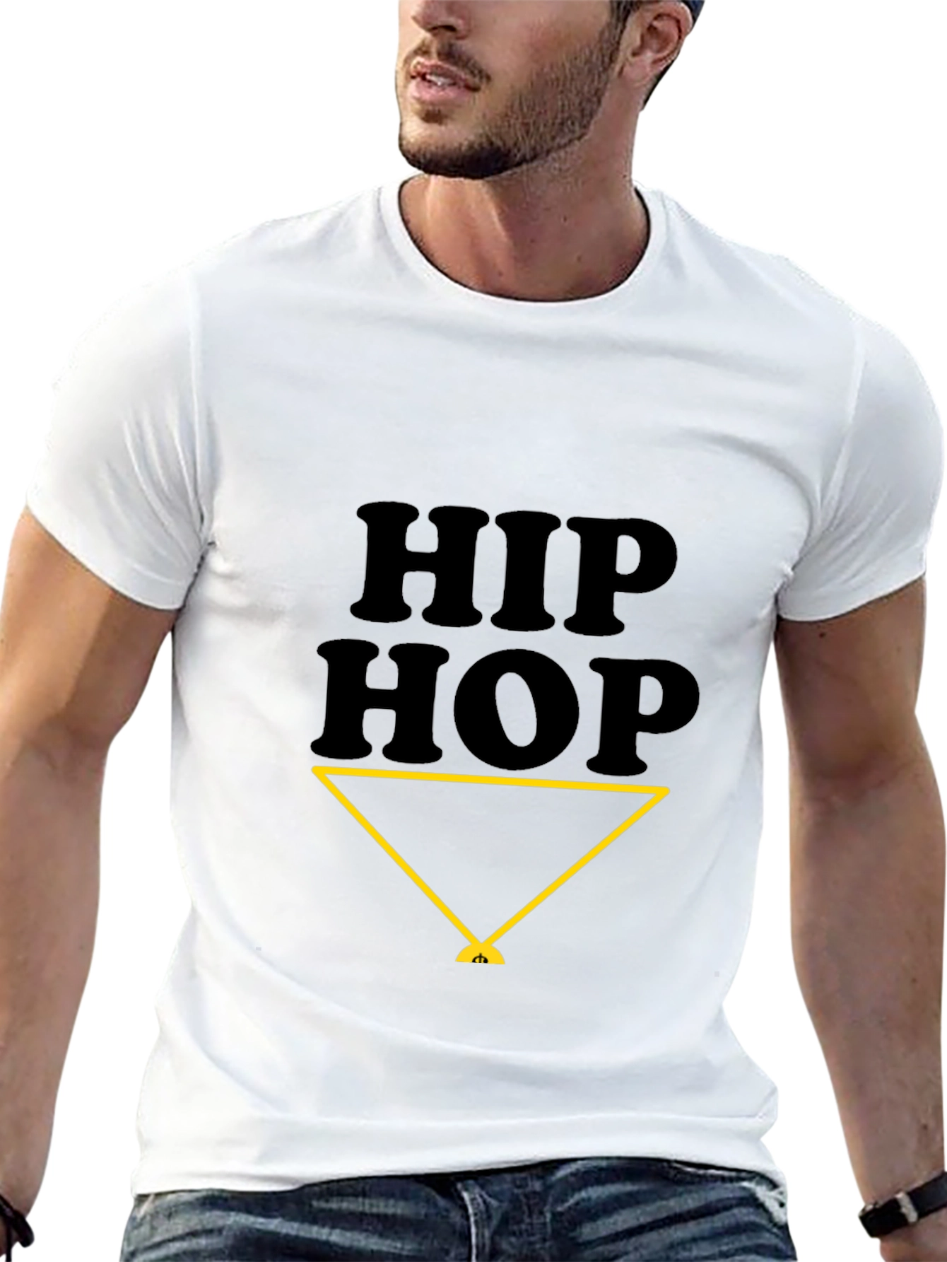Hip Hop Black Graphic Tee