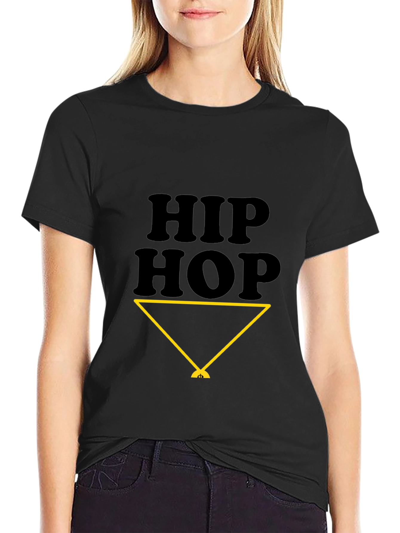 Hip Hop Black Graphic Tee