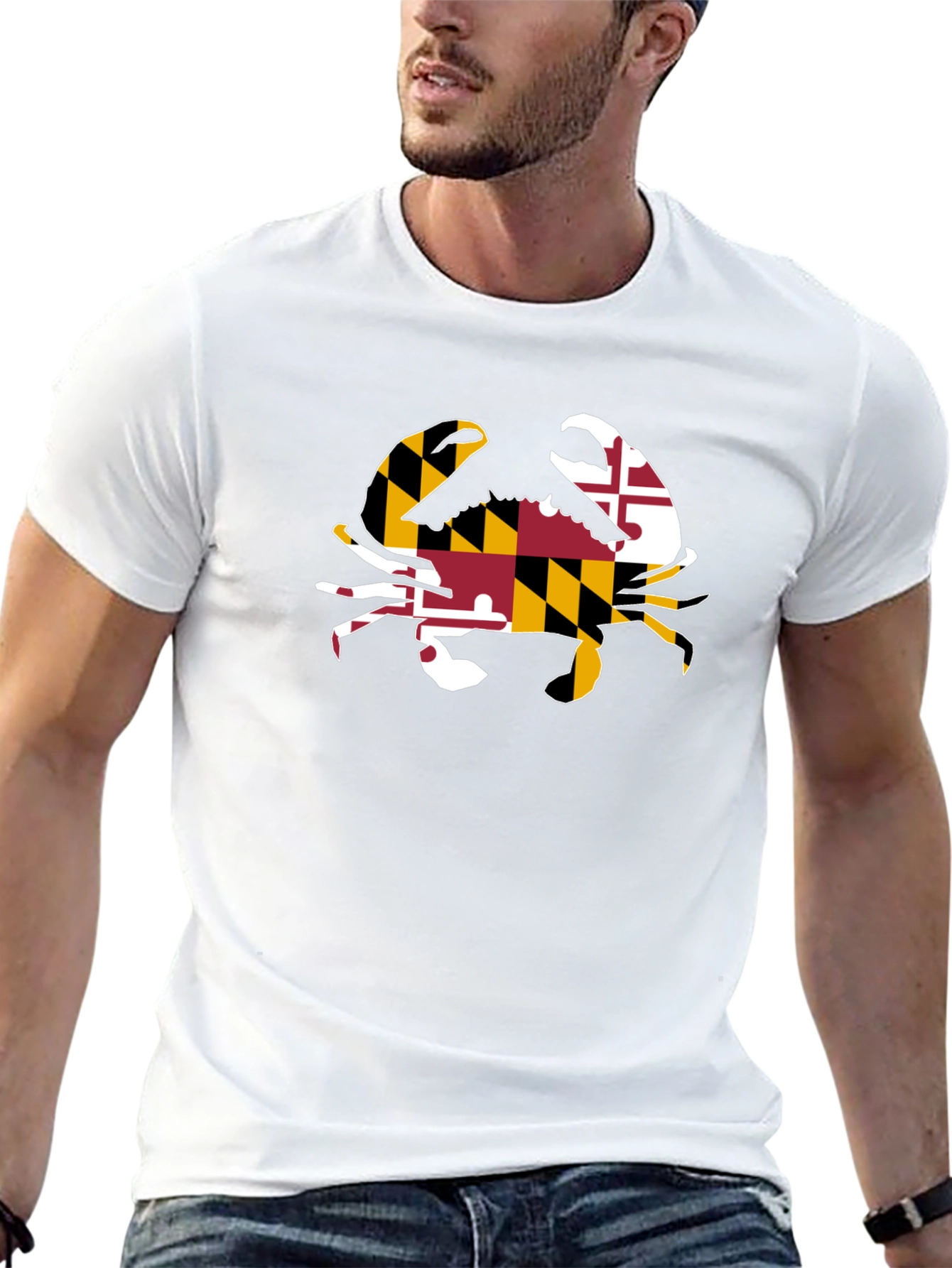 Maryland Flag Crab T-Shirt