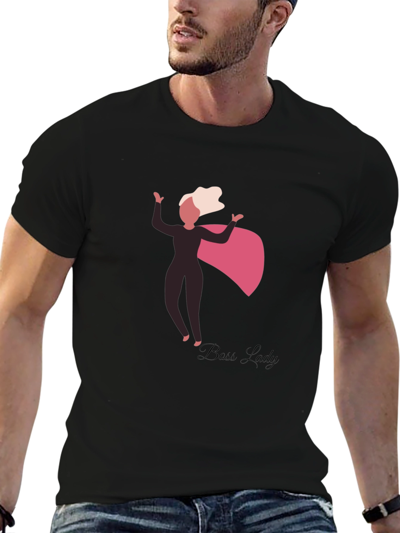 Boss Lady Graphic Print T-Shirt