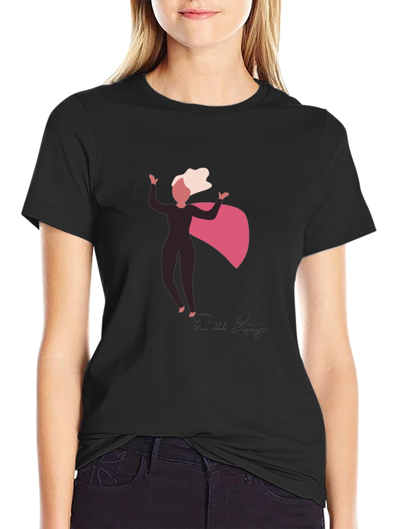 Boss Lady Graphic Print T-Shirt