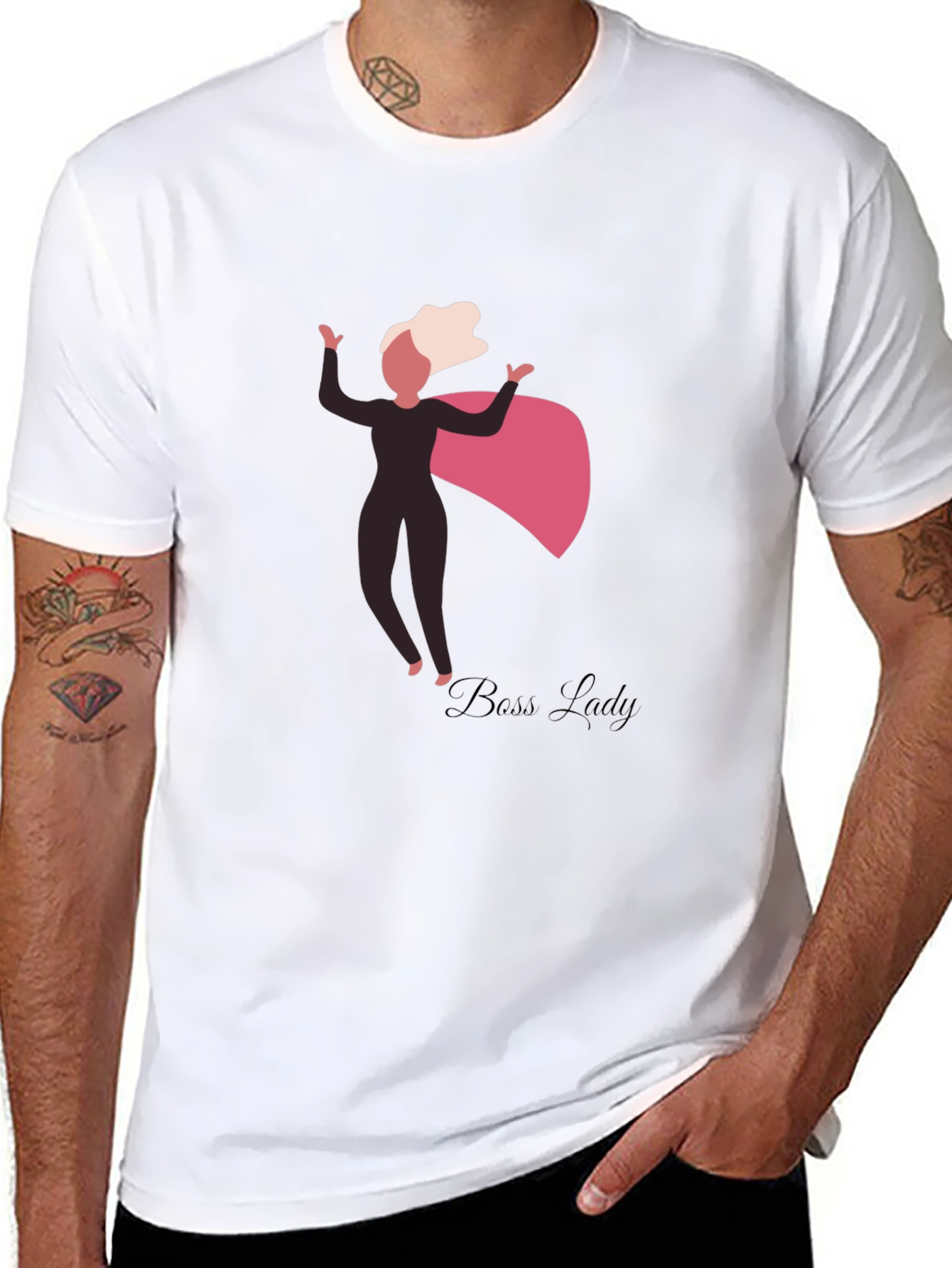 Boss Lady Graphic Print T-Shirt