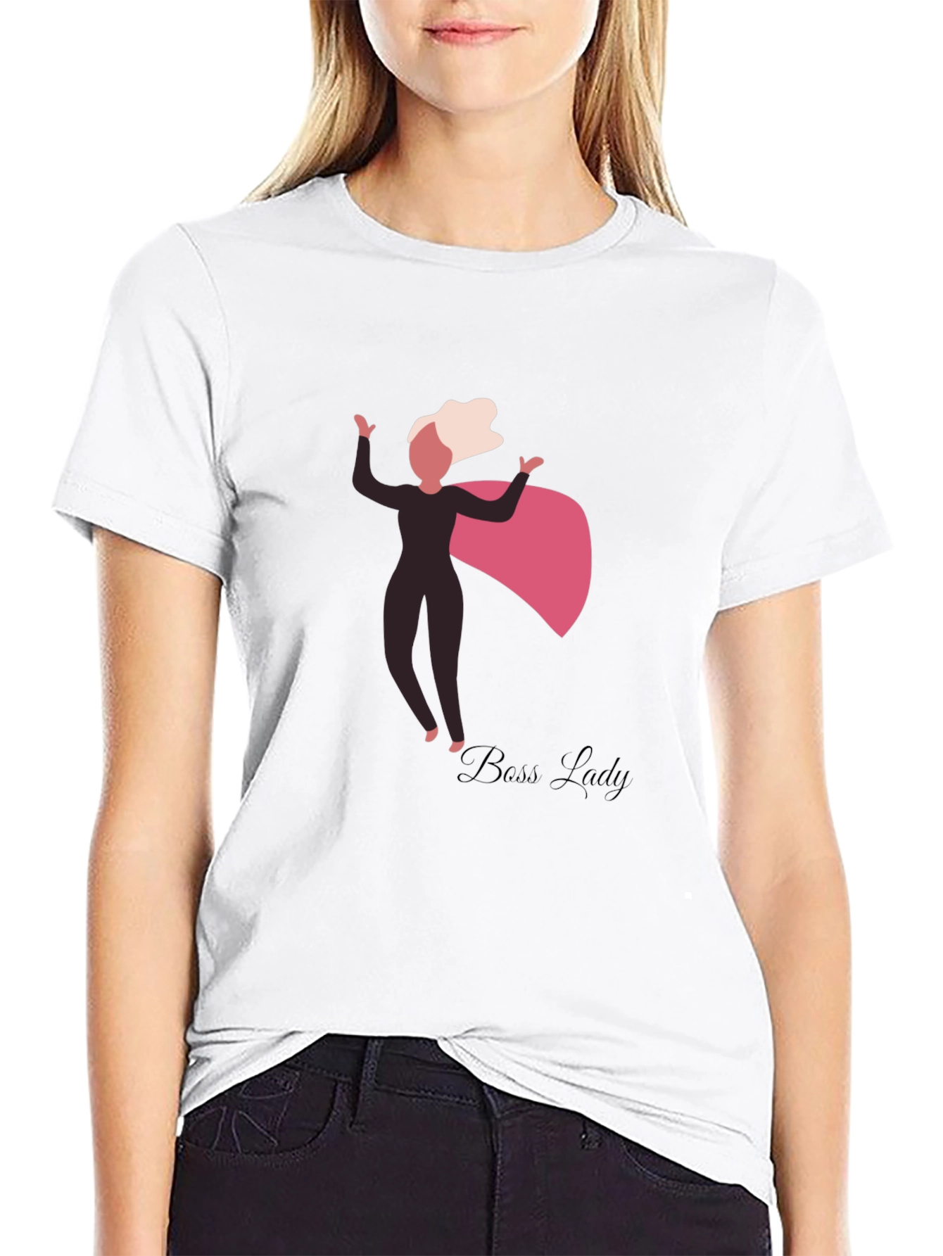 Boss Lady Graphic Print T-Shirt